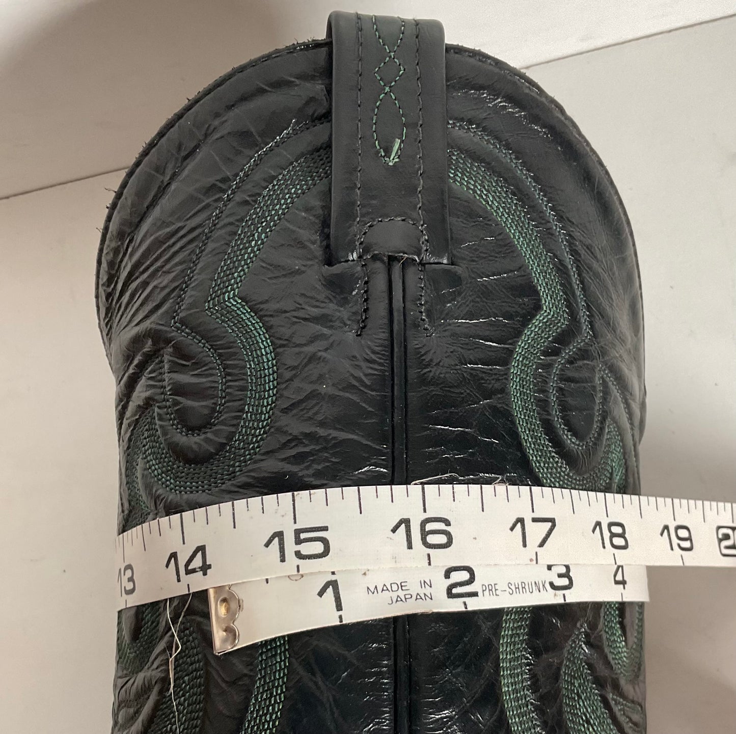 Tony Lama Emerald Green Teju Lizard Cowboy Boots Men’s 8 EE | Women’s 9 USA Made
