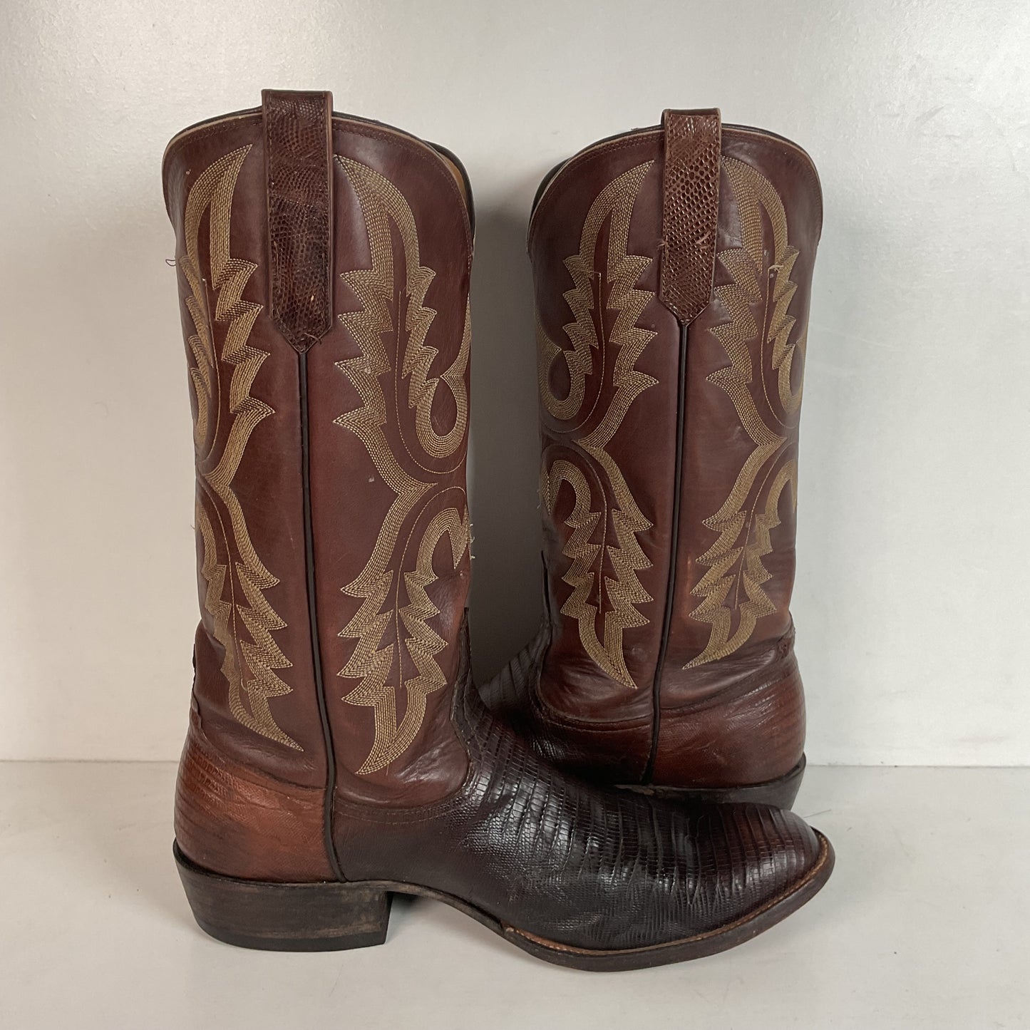 Vintage Rios Of Mercedes Lizard Teju 9.5 D USA Made