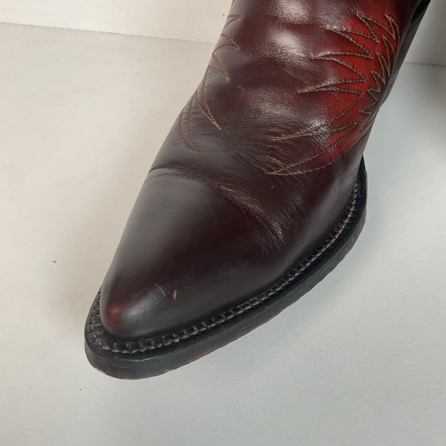 Texas Eagle Thunderbird Cowboy Boots 11 D Independence Day 4th Of July