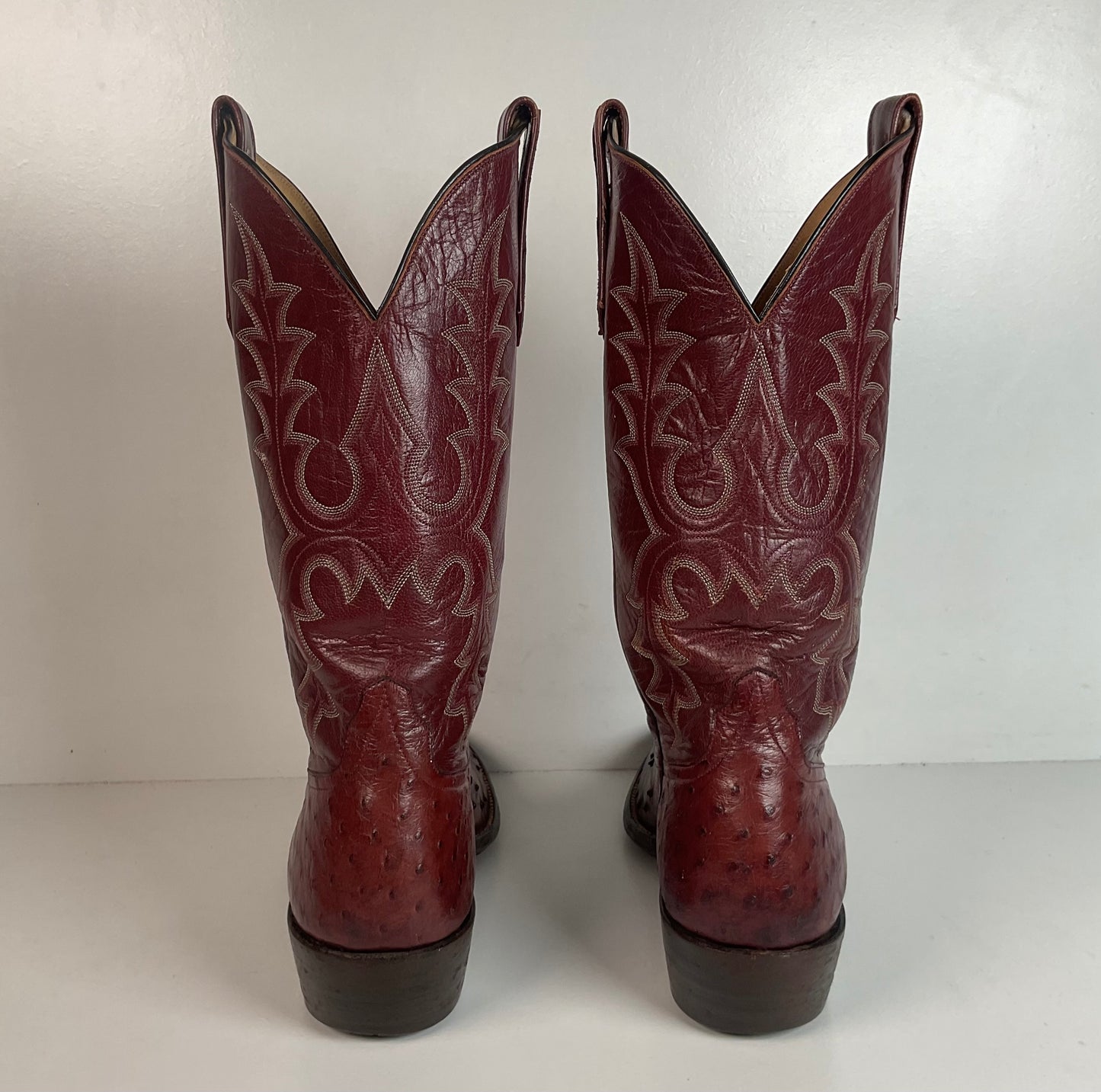 Rios Of Mercedes Full Quill Ostrich Cowboy Boots Men’s 8 | Women’s 9 Exotic