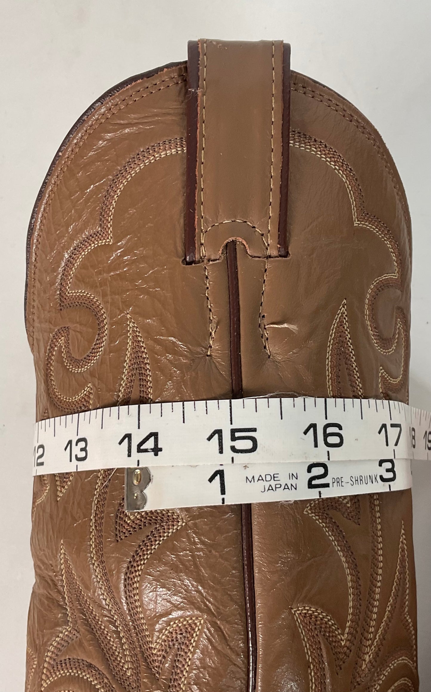 Vintage Justin Back Cut Python Cowboy Boots 8.5 D USA Made Snakeskin