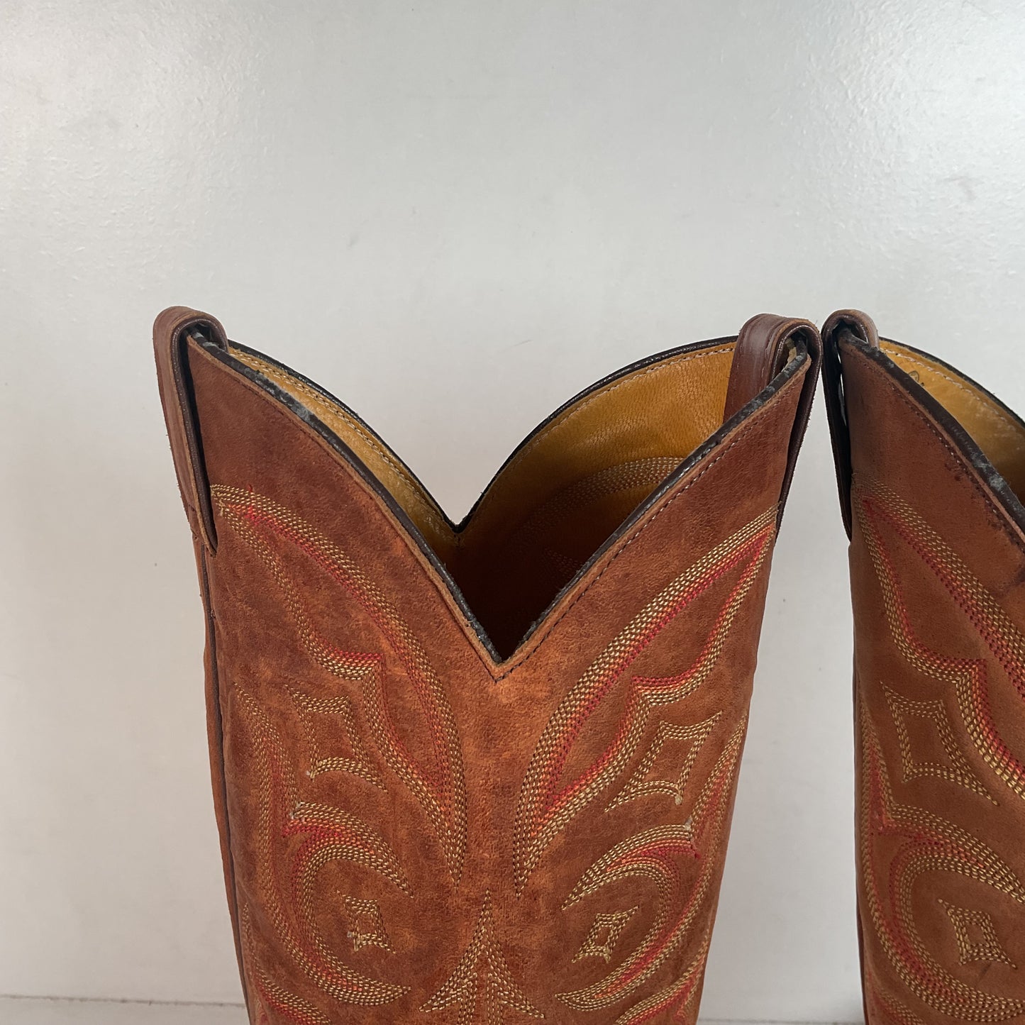 Justin Elephant Cowboy Boots 9.5 D Exotic USA Made Exotic