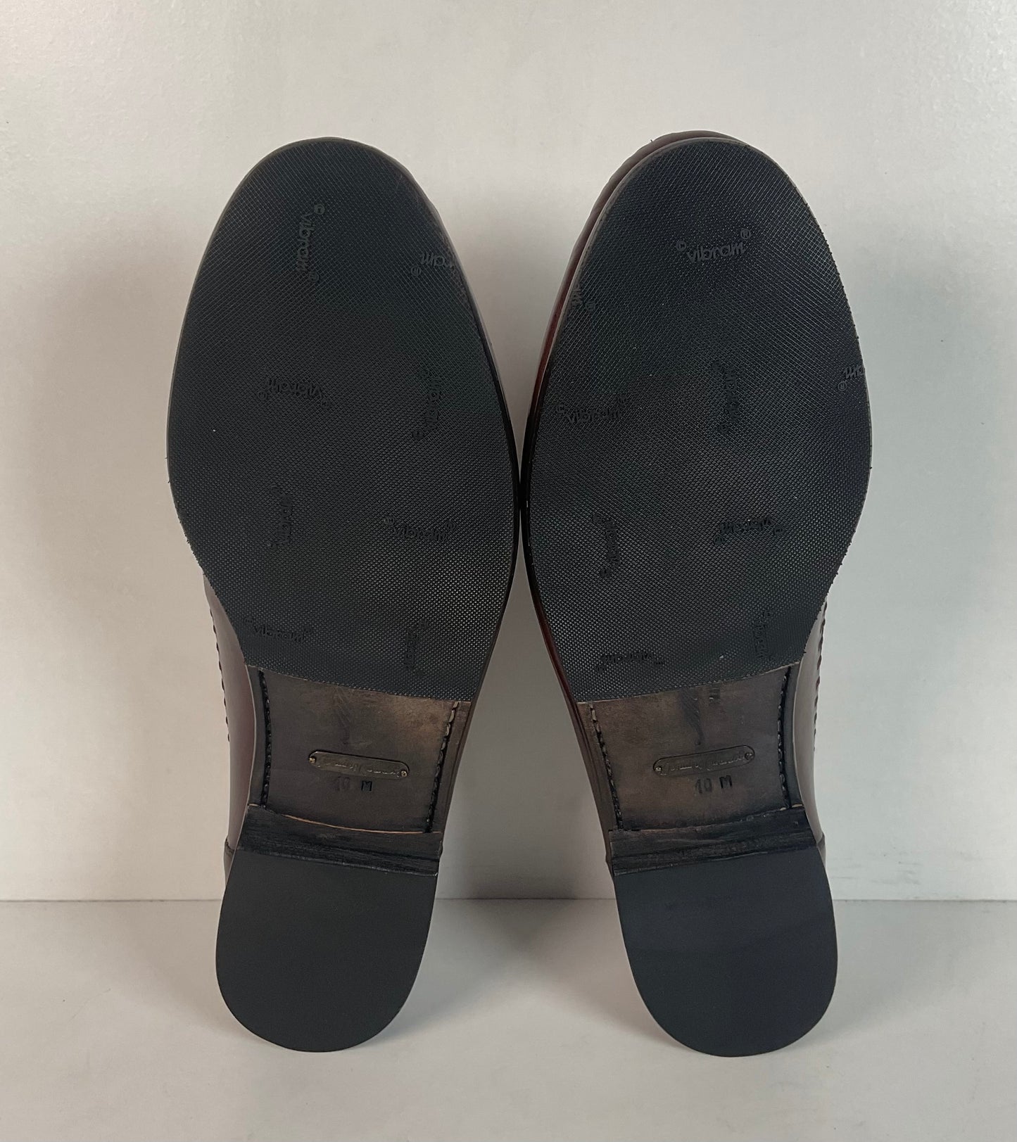 Recrafted Mezlan Crocodile Tassel Loafers 10 M Moc Toe