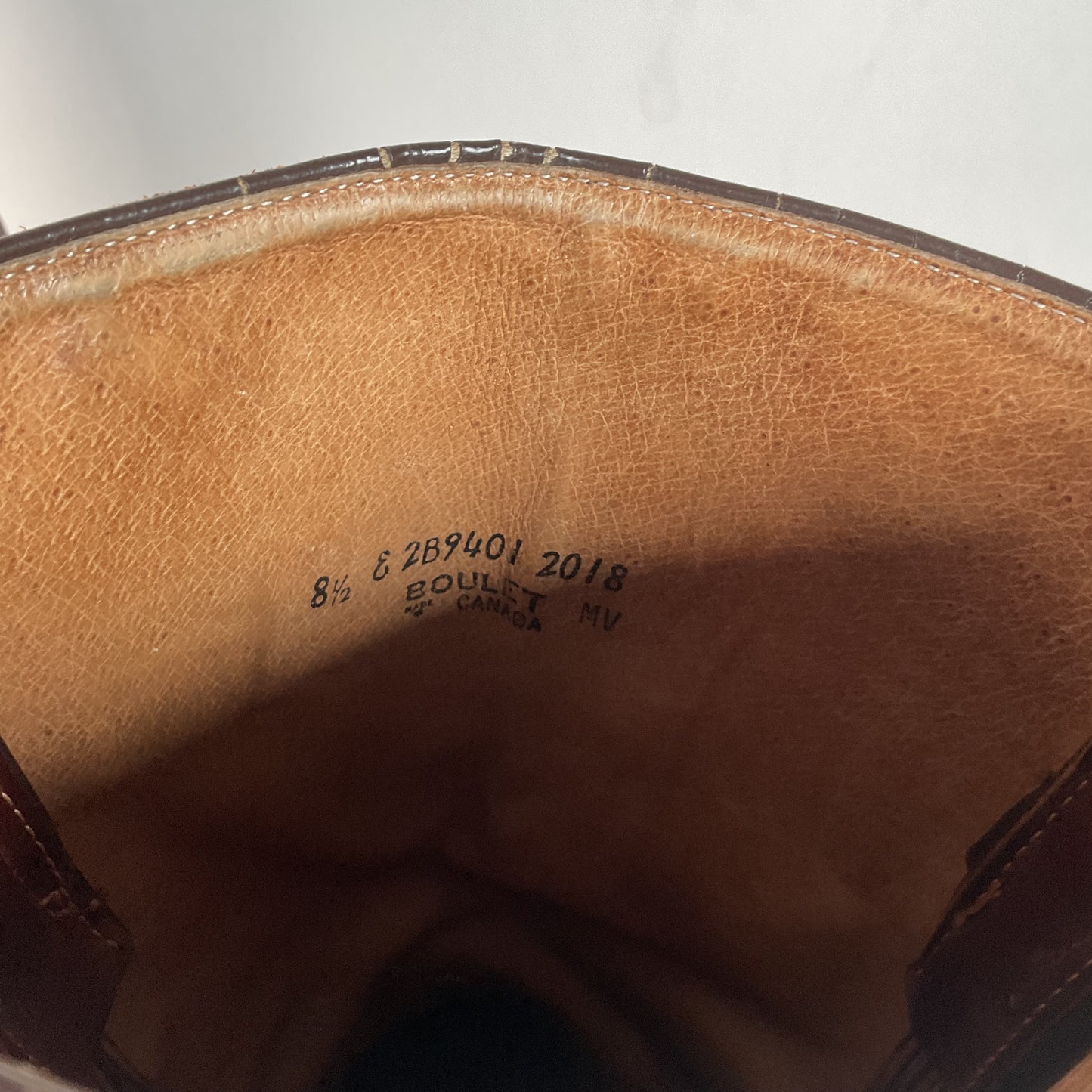 Vintage Boulet Vagabond Harness Boots Men’s 8.5 E Thrashed