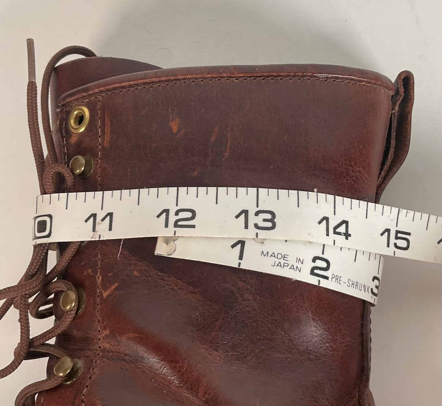 Vintage J. Chisholm Kiltie Packer Boots 10 D USA Made Soft Toe