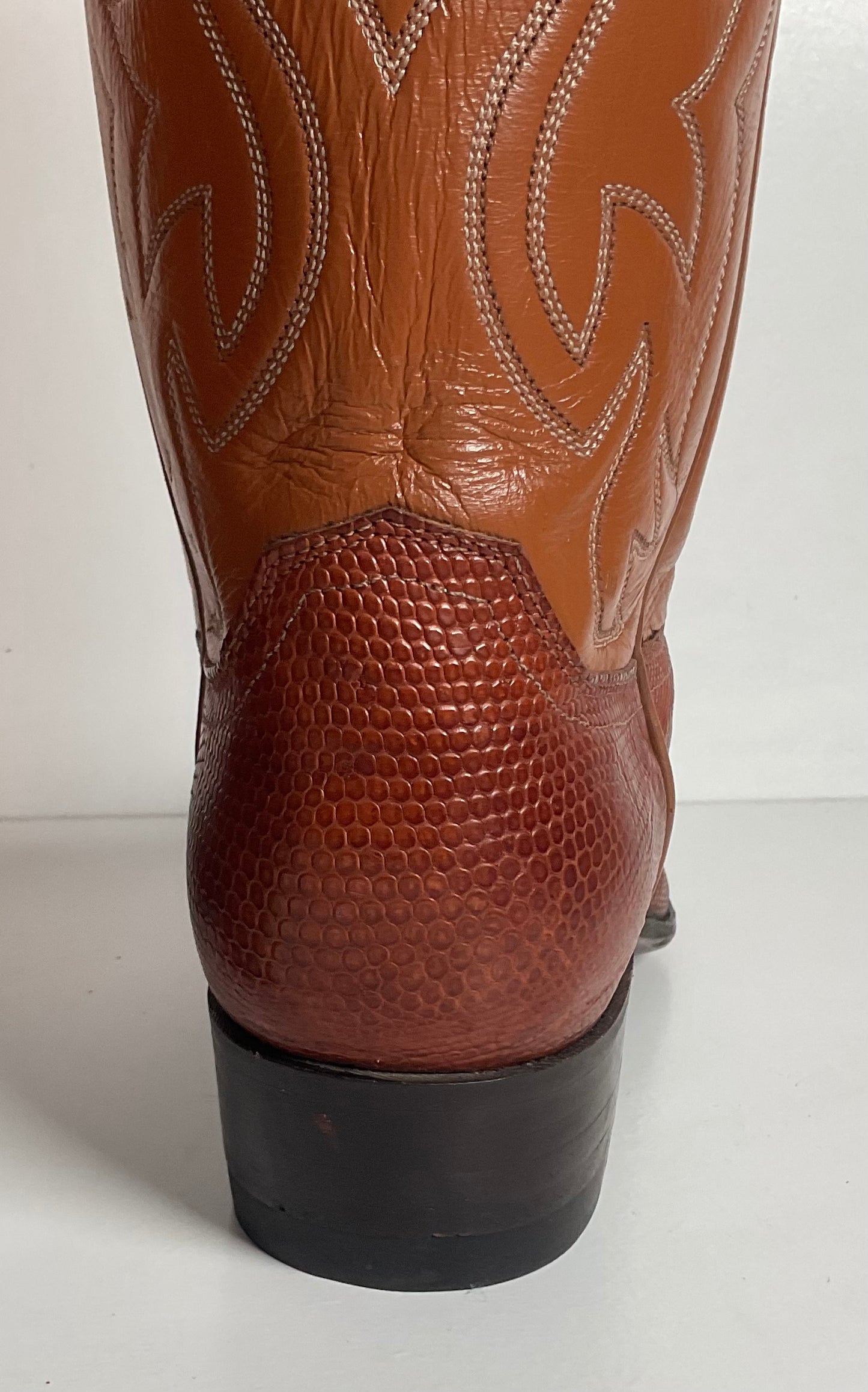 Vintage Justin Lizard Teju Cowgirl Boots | 1970s | USA Made | Women’s 7.5 C