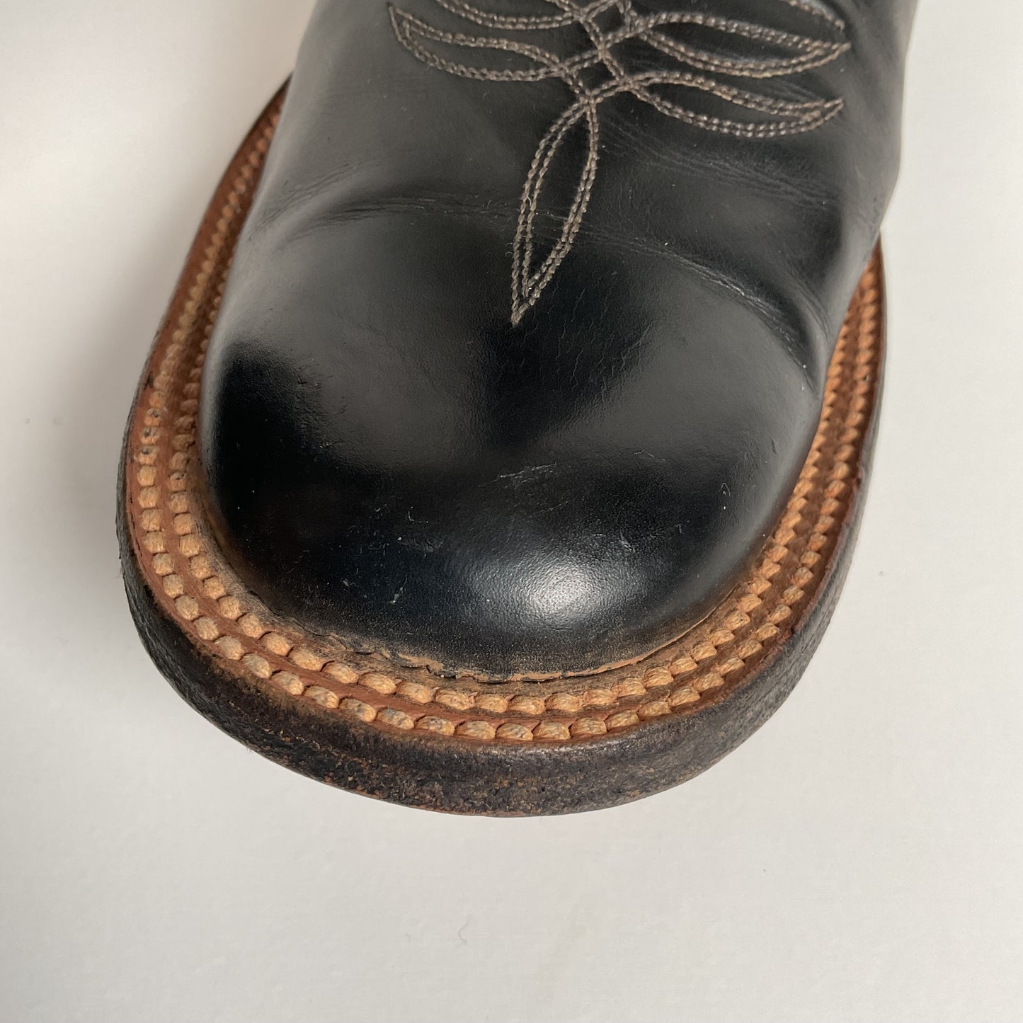 Rios Of Mercedes Soft Black Roper Boots Men’s 6.5 D | Women’s 7.5 USA