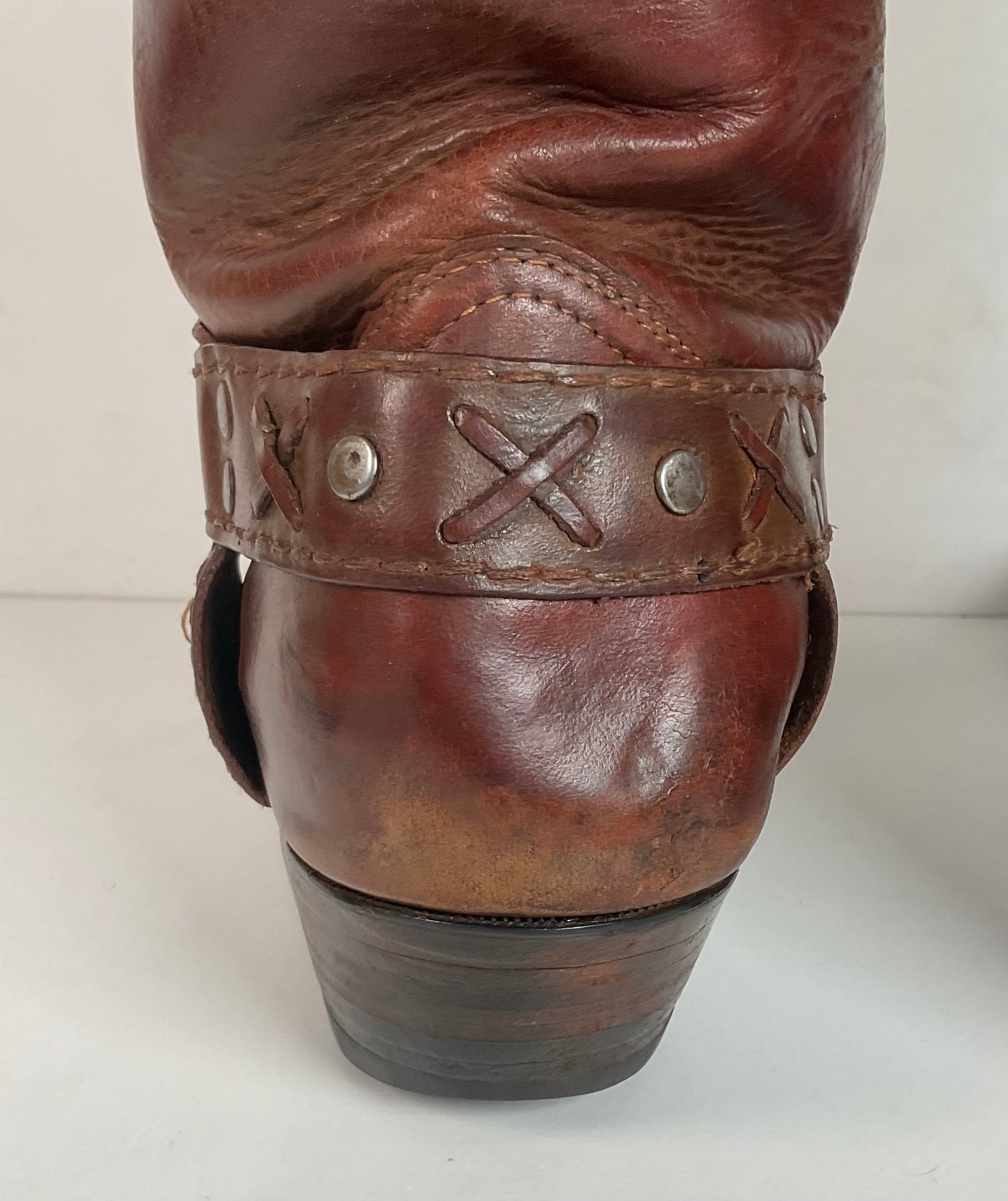 Vintage Boulet Vagabond Harness Boots Men’s 8.5 E Thrashed
