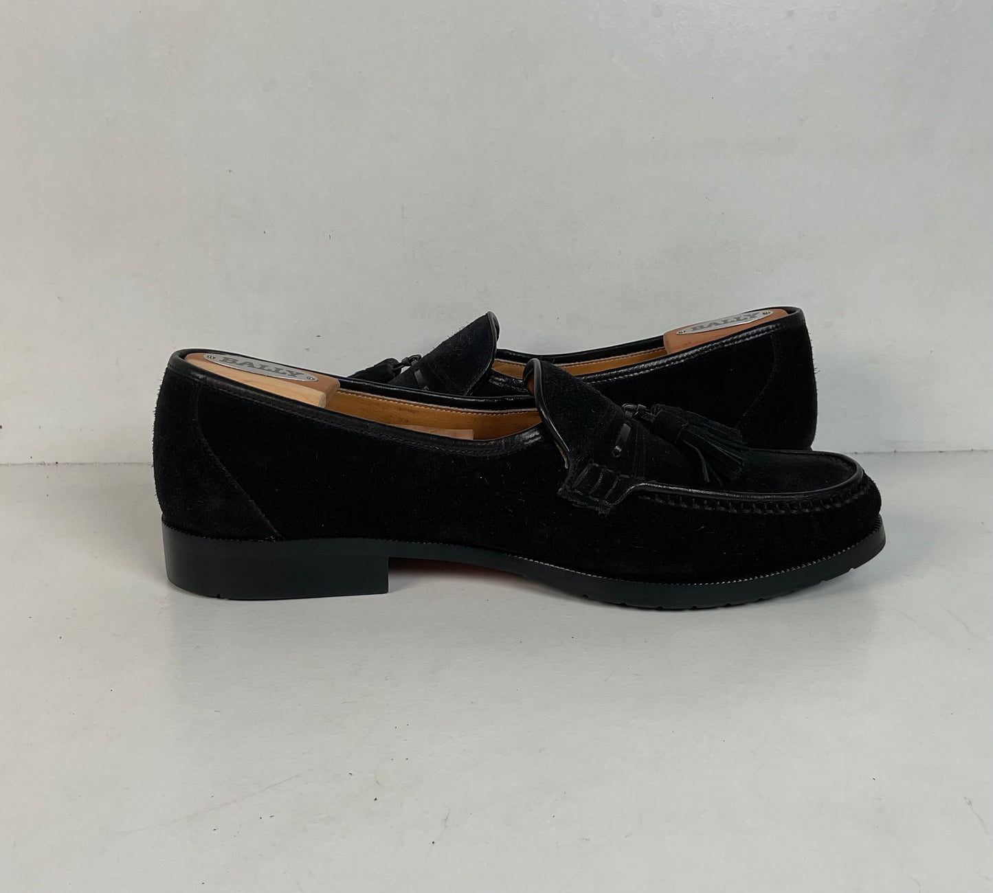 Bally & Salvatore Ferragamo Tassel Loafers 7.5 D Lot Of (2)