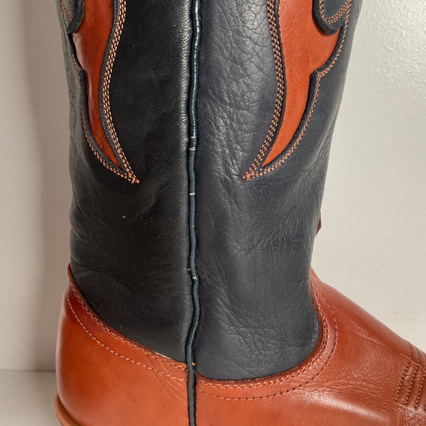 Vintage Dan Post Cowgirl Boots | USA Made | Tooled Inlays | Women’s 7 M