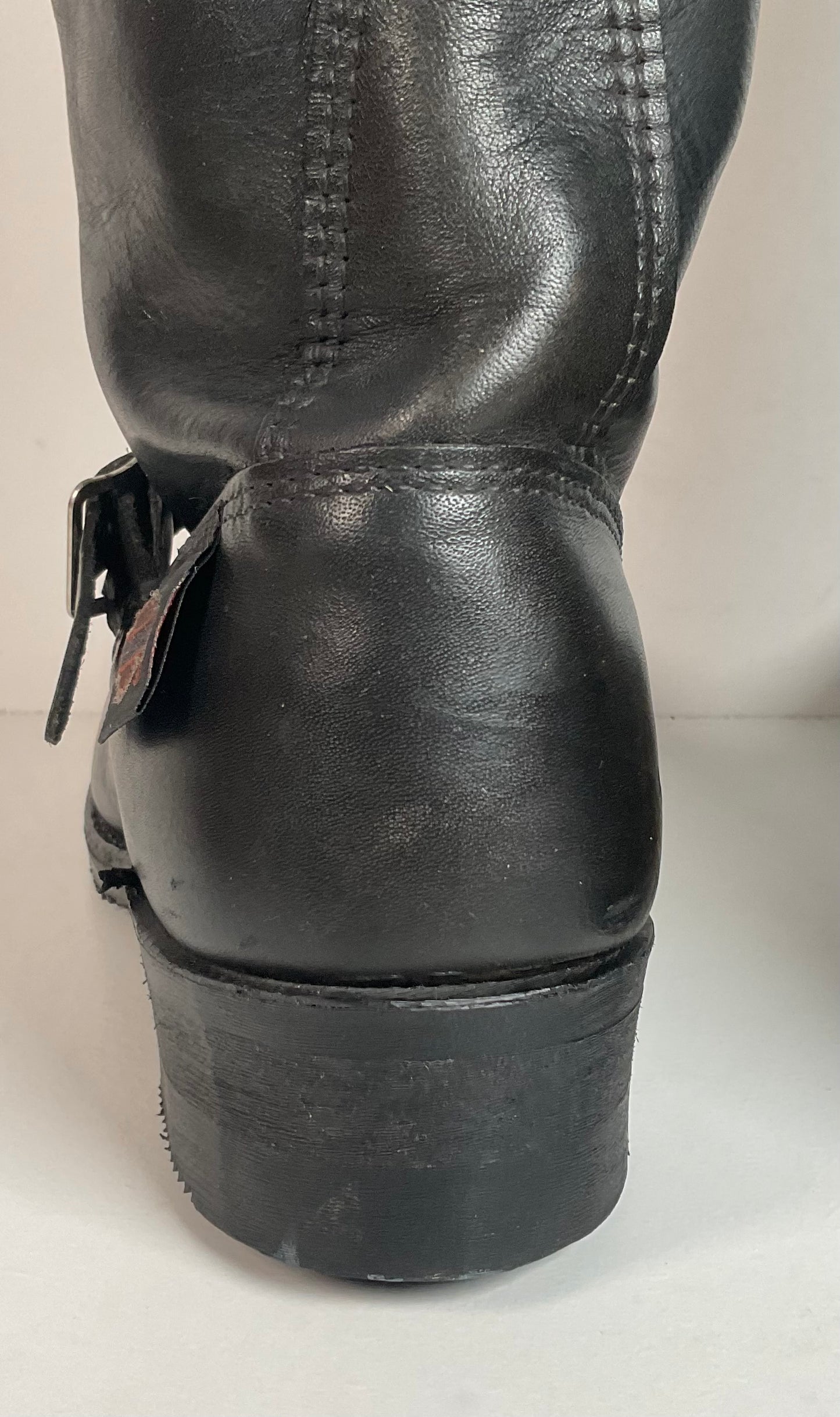 Vintage Harley Davidson Tall Motorcycle Boots Men’s 11 Engineer USA Made