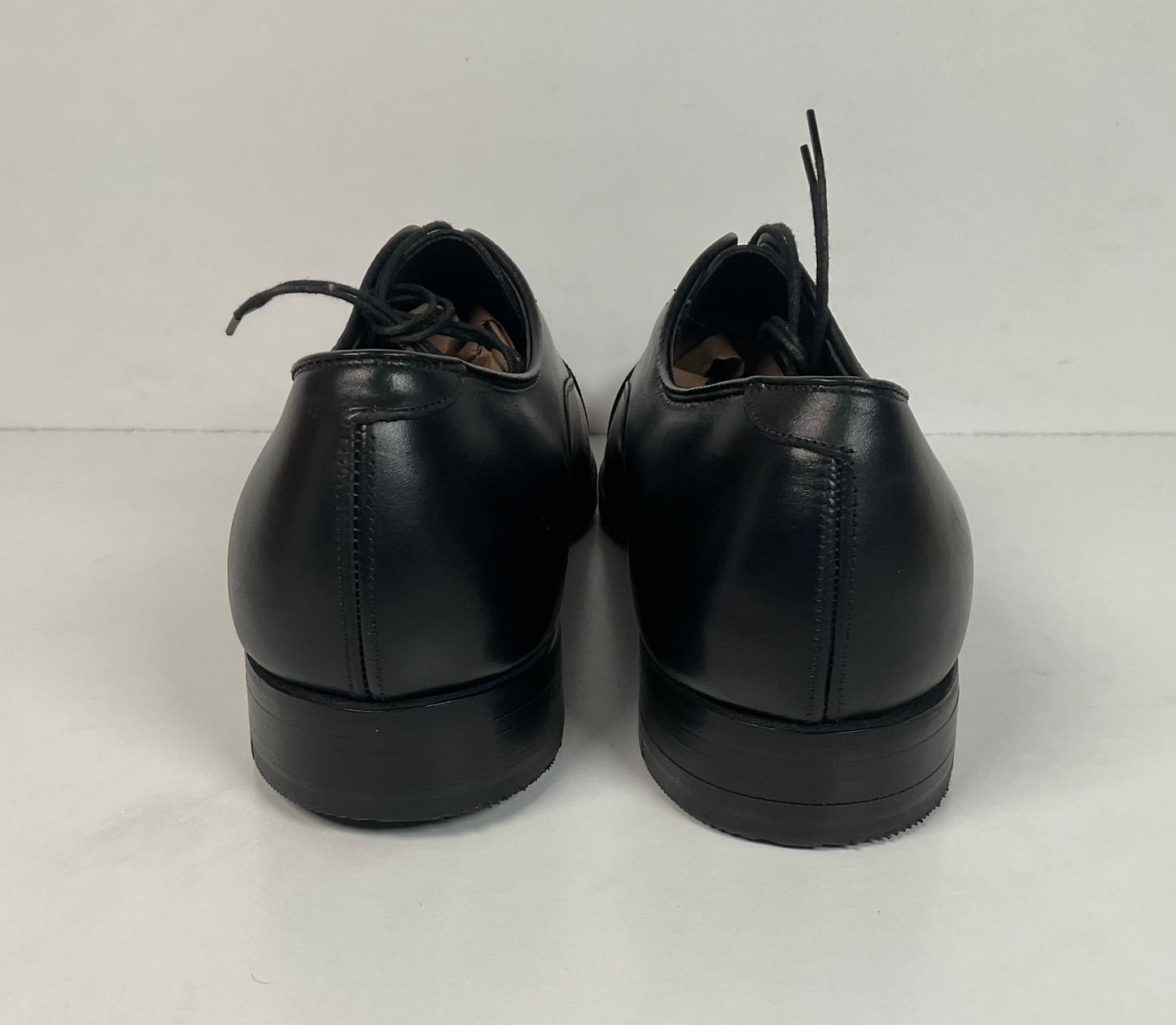Vintage Johnston Murphy Cap Toe Oxford Shoes 11 D USA Made Crown Aristocraft