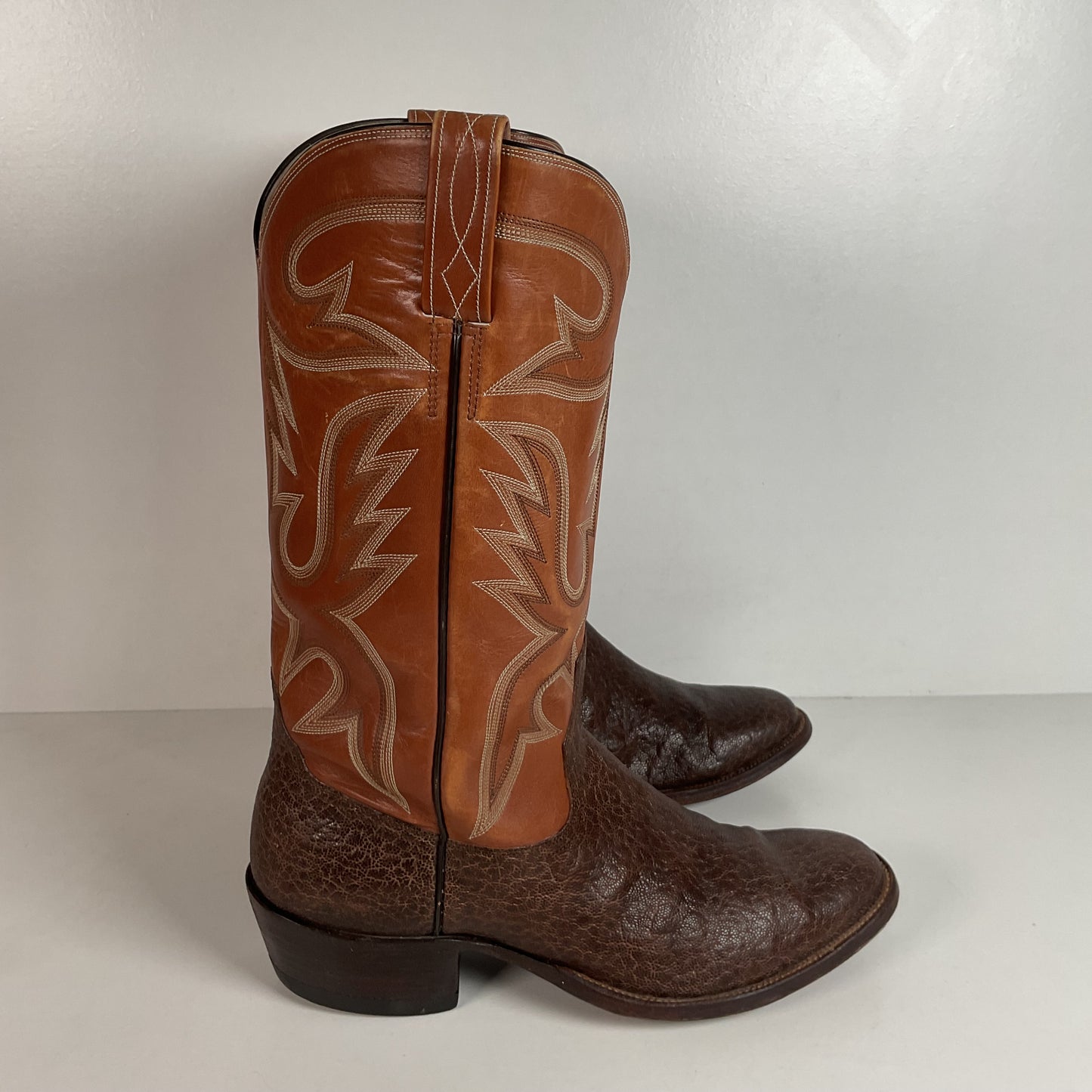 Vintage Rios of Raymondville Elephant Cowboy Boots | Exotic | Wide | Men’s 11