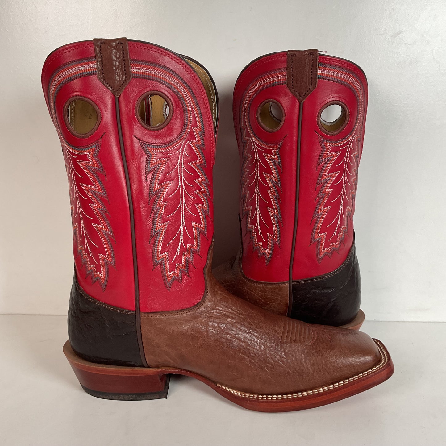 Nocona Shorty Buckaroo Boots 11.5 D Punchy USA Made