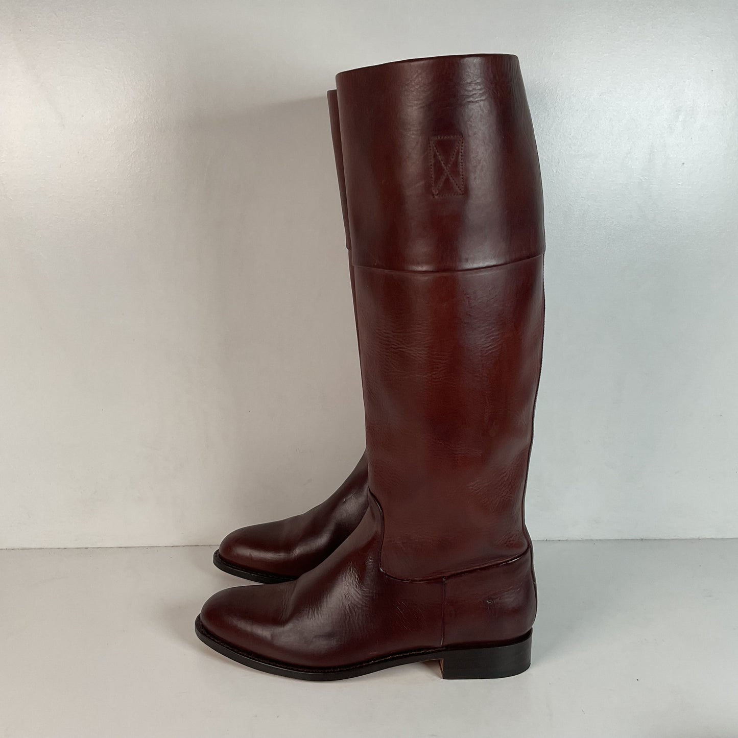 Frye Women’s Dorado Tall Equestrian Riding Boots 9 M Made In Spain