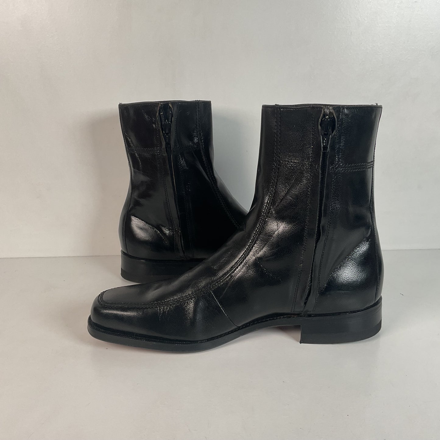 Vintage Florsheim Beetle Boots 9.5 D Chelsea Style