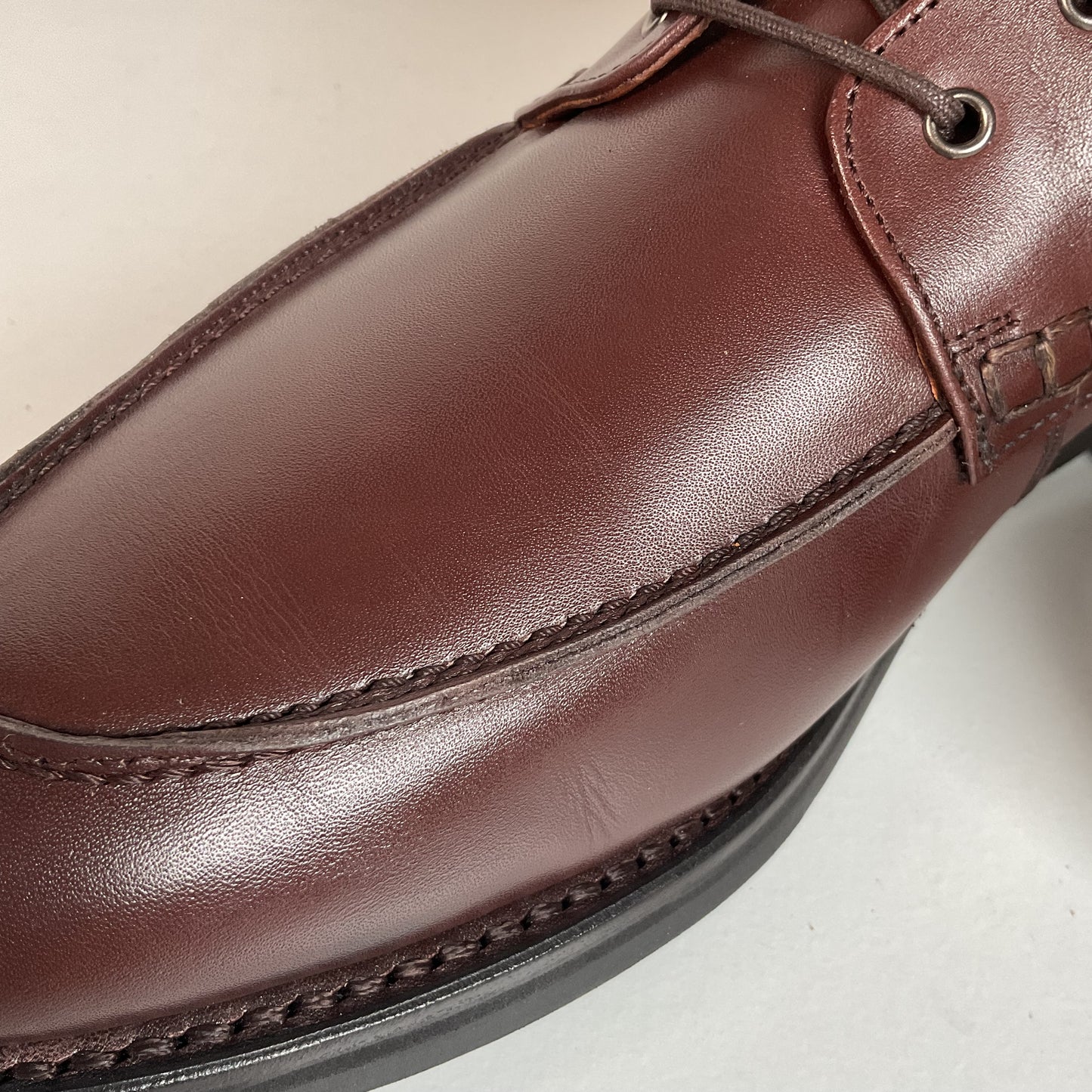 Idrese Magellan Moc Toe Boots 11 EE Lace Up Dainite Brick Sole