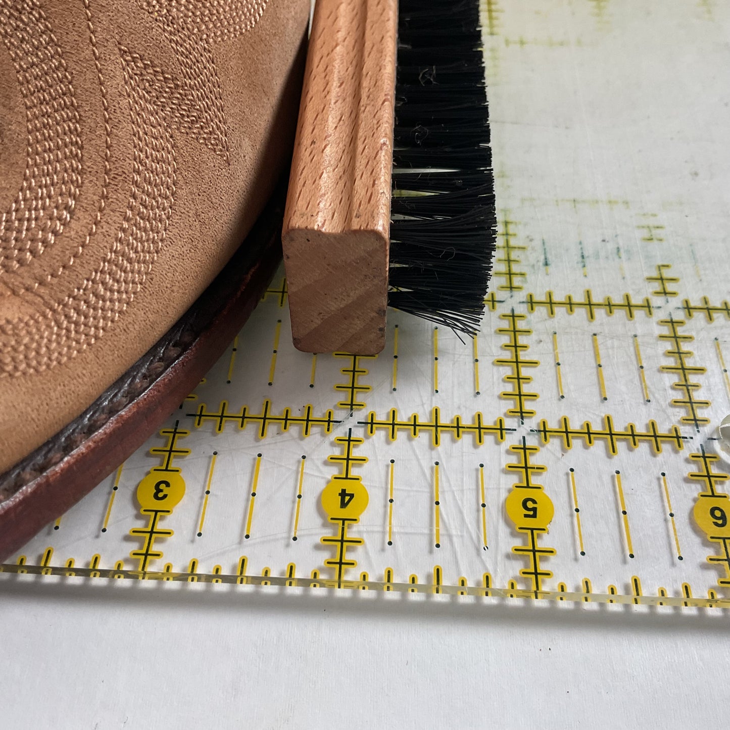 Women’s Stallion Custom Cowgirl Boots 7.5 C Nubuck Suede Snip Toe