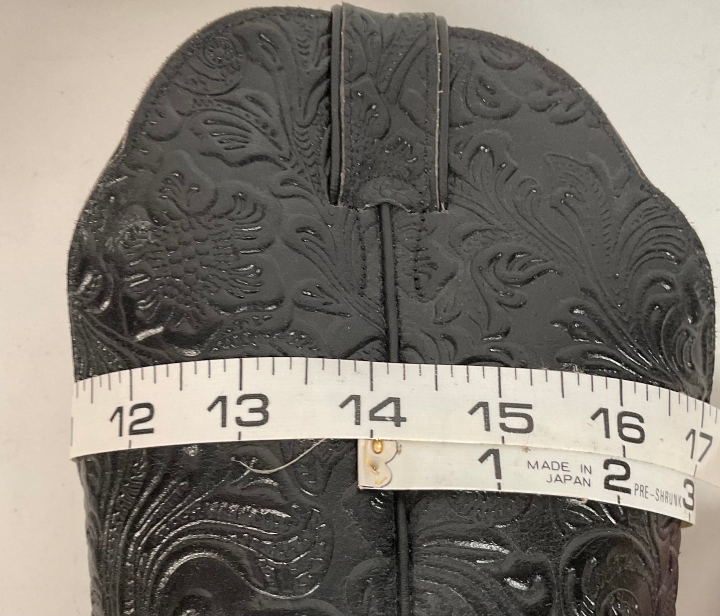 Boulet Tooled Cowgirl Boots 8.5 C Slip Resistant Sole