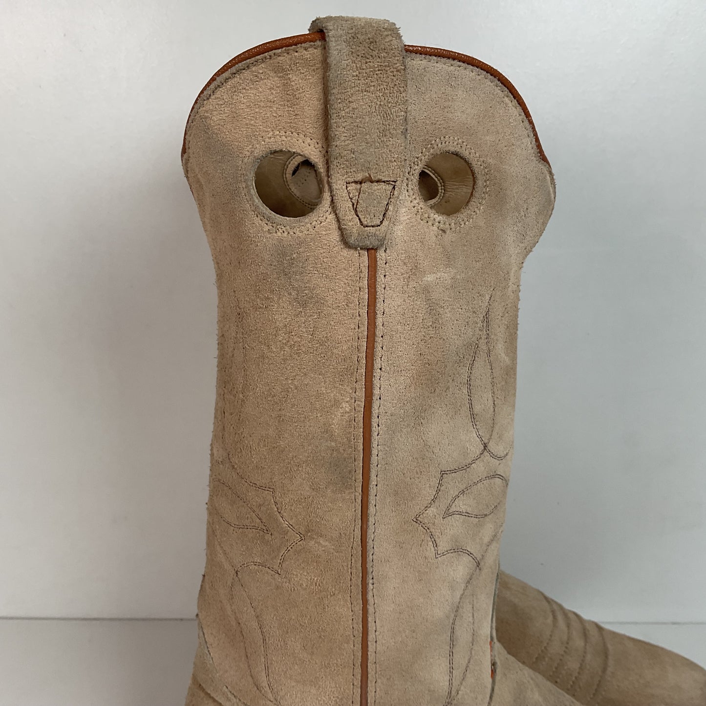 Vintage Levi’s Suede Buckaroo Cowboy Boots 12 M USA Made