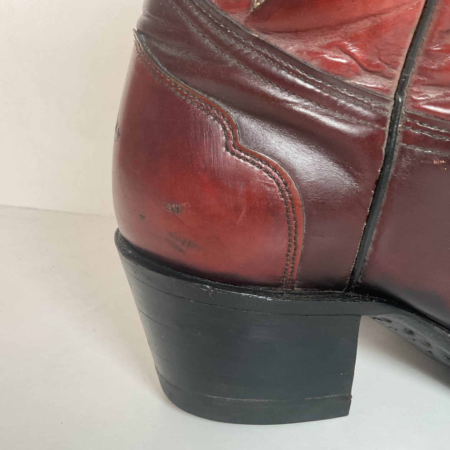 Texas Eagle Thunderbird Cowboy Boots 11 D Independence Day 4th Of July