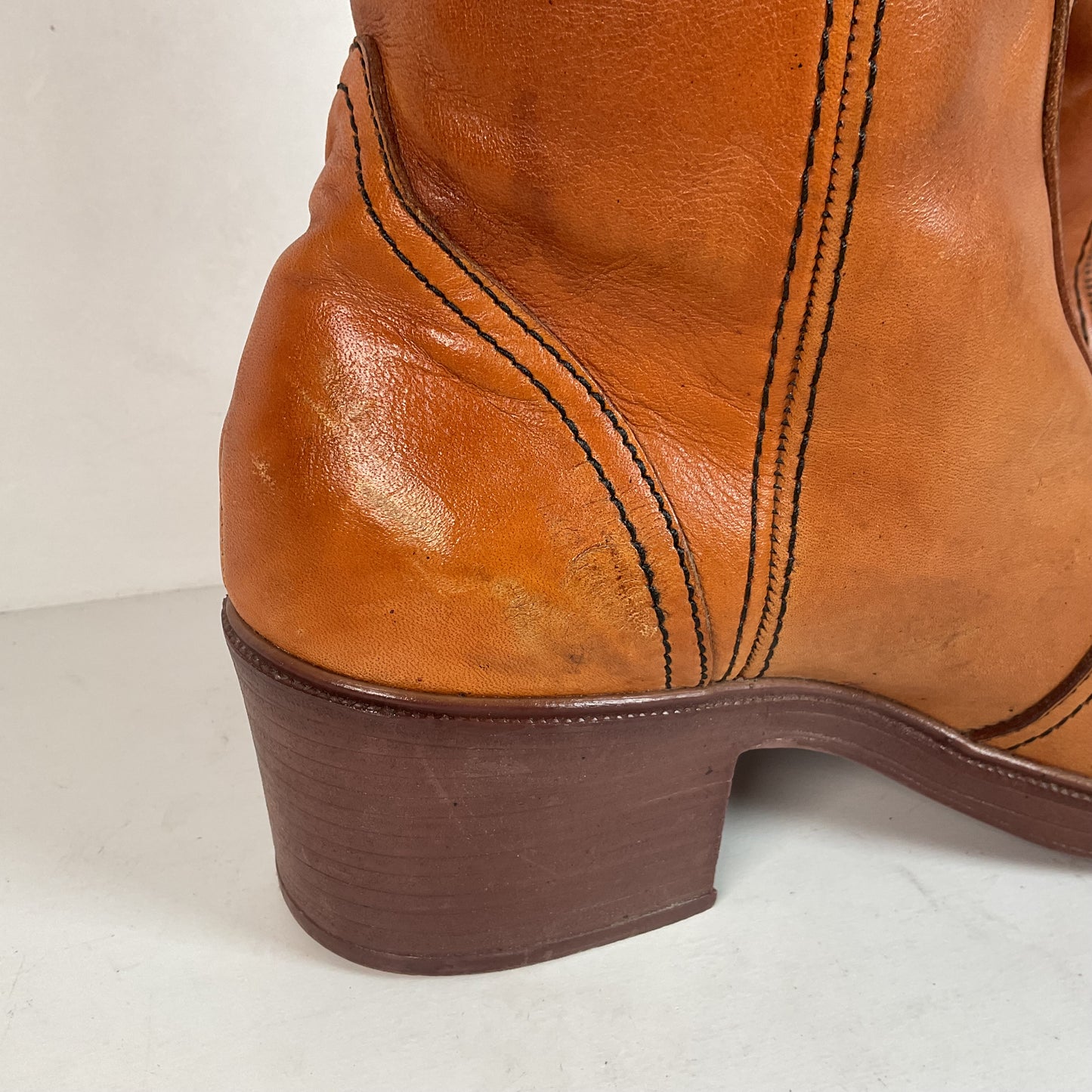 Vintage Levi’s Men’s Campus Boots 8.5 D Orange Tab Crepe Sole