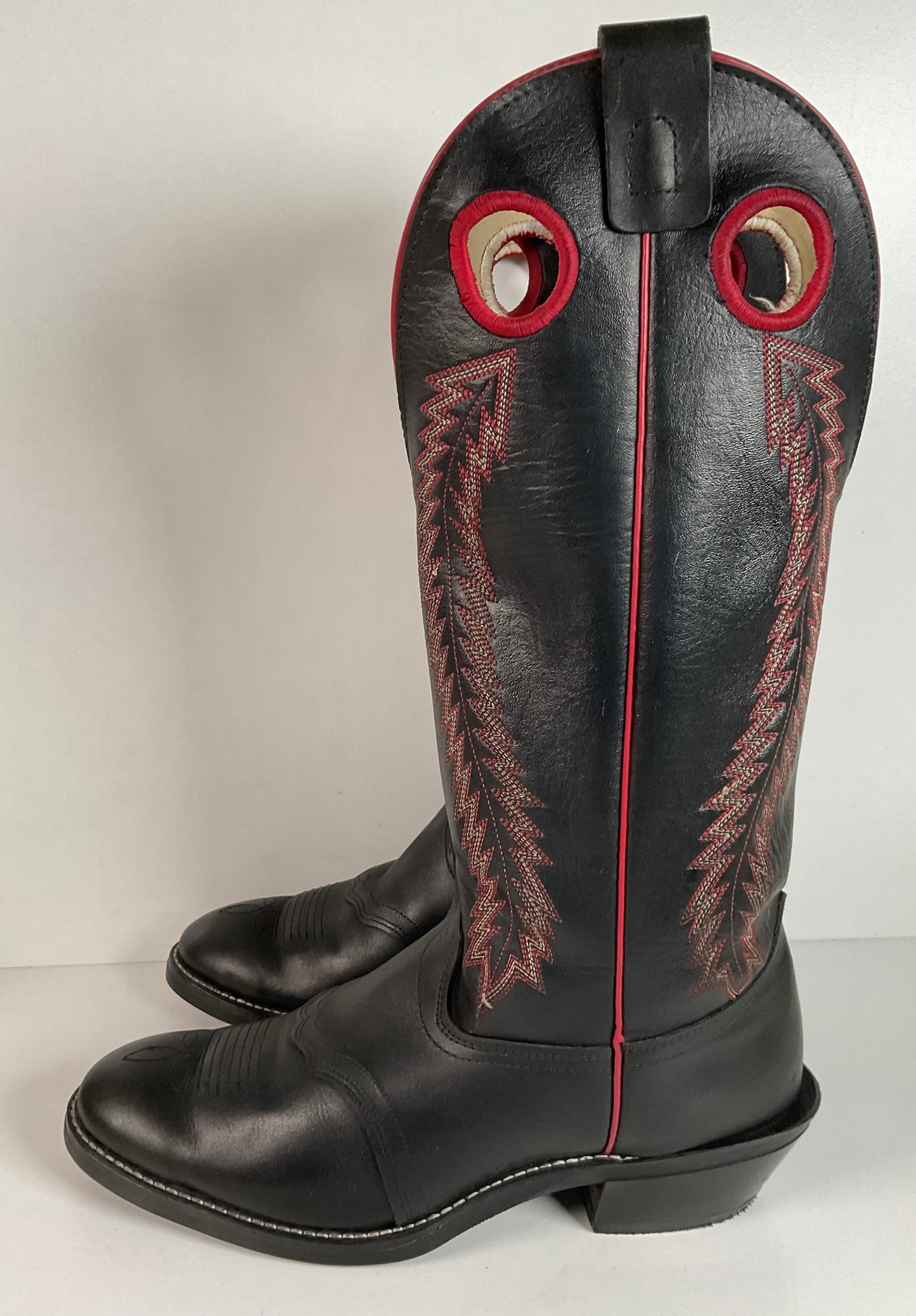Vintage Texas Brand Buckaroo Cowboy Boots 10.5 EE USA Made