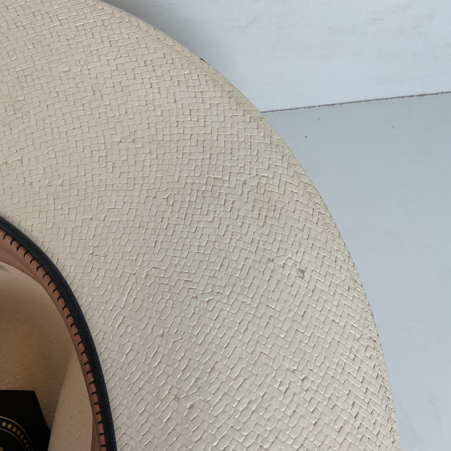 Serratelli Shantug Panama Straw Hat 7 1/4 XXXXXX Western Cowboy