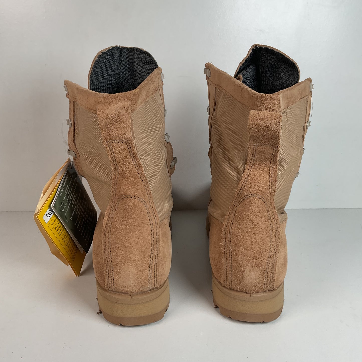 Bellville Army Combat Boot Temperate Weather 13 R USA Made Desert Tan