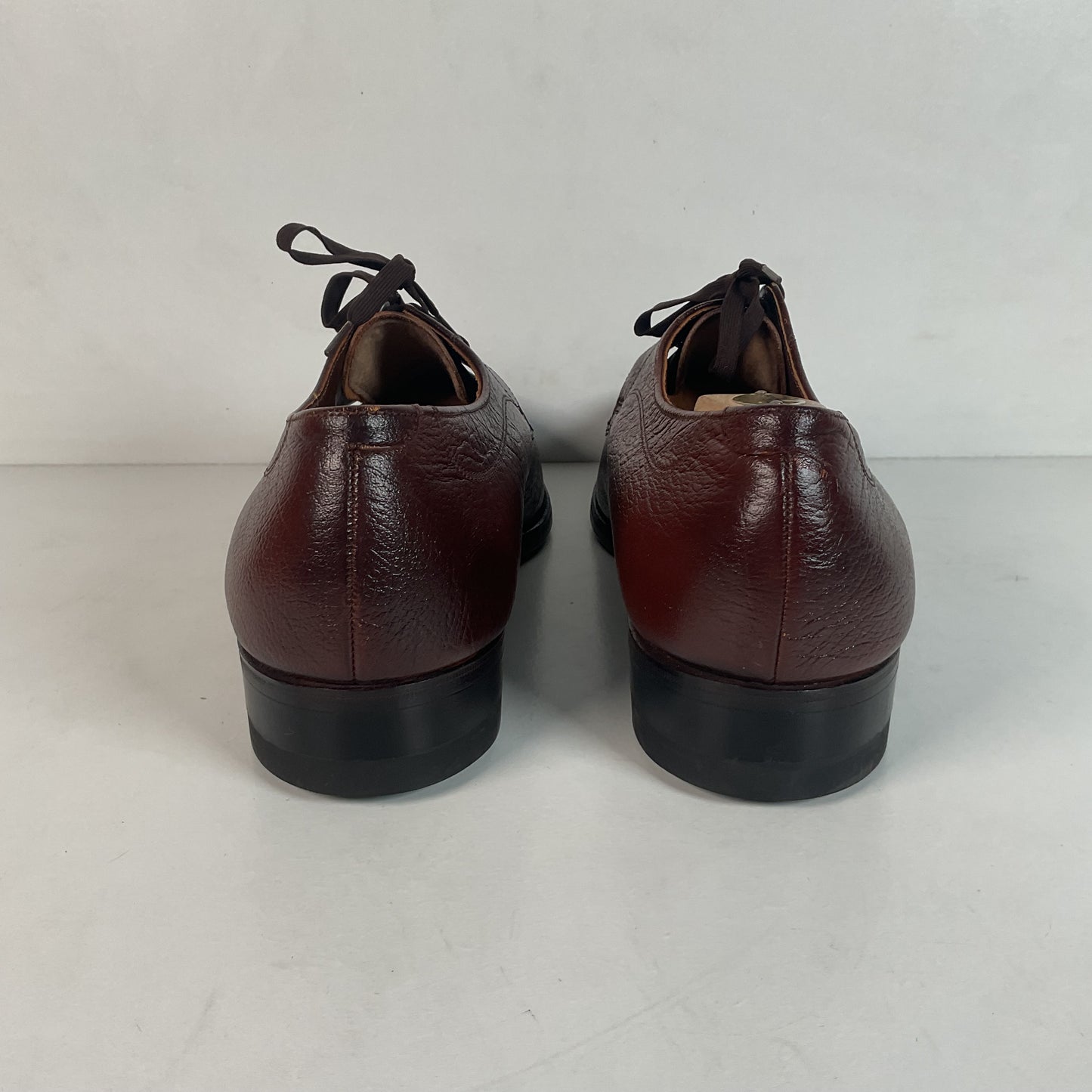 Vintage Florsheim Plain Toe Dress Shoes 10.5 3E (Wide)