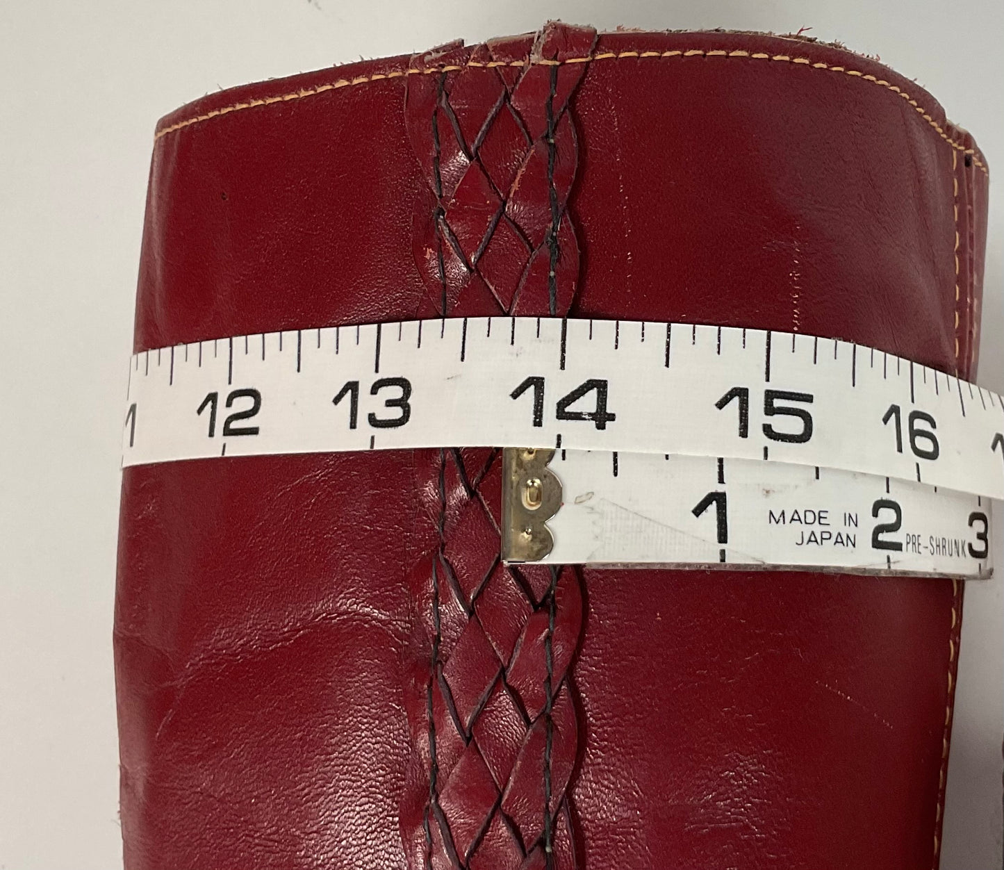 Vintage Dingo Acme Women’s Braided Campus Boots 6 M USA Made Chunky