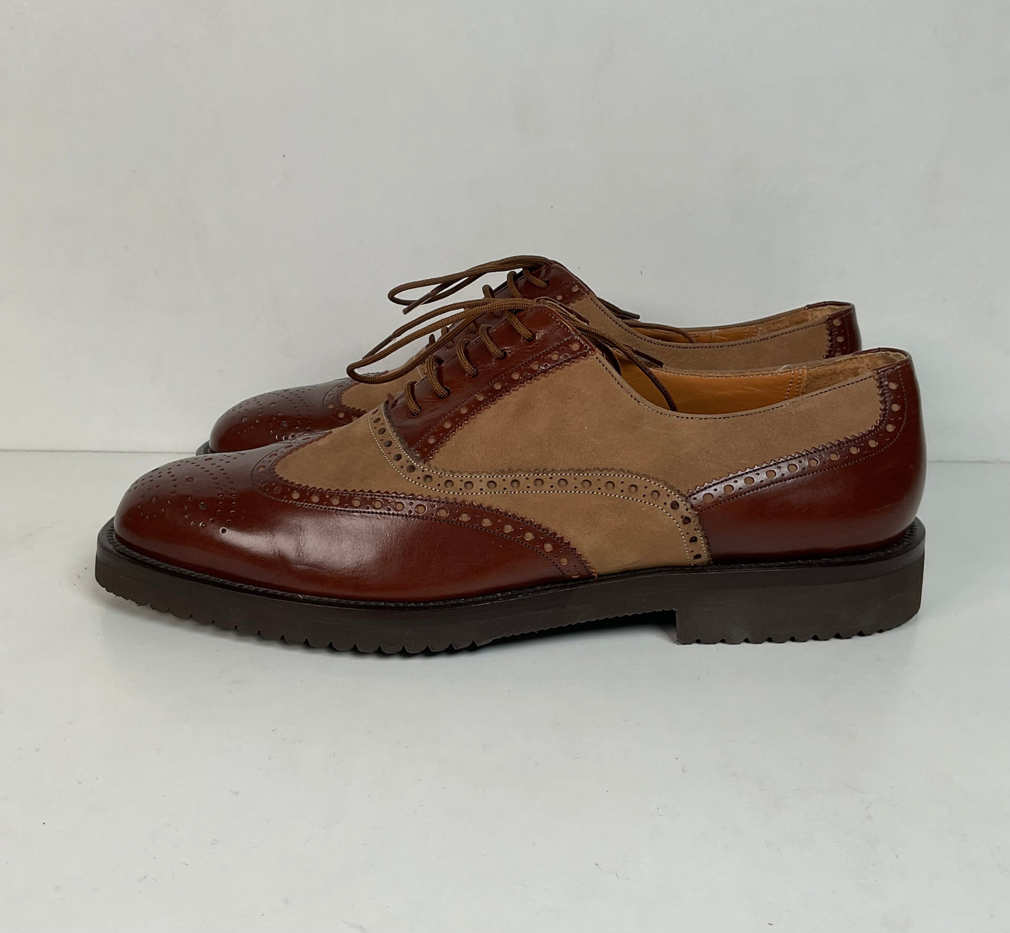 Mezlan Specator Derby Shoes 10 M Vibram Gumlite