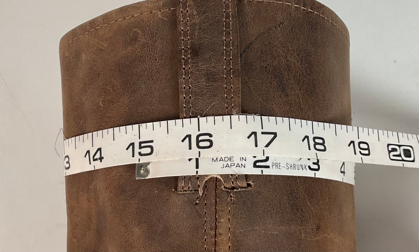 Frye Men’s Cavalry Square Toe Pull On Boots 10 M Distressed Style Recrafted