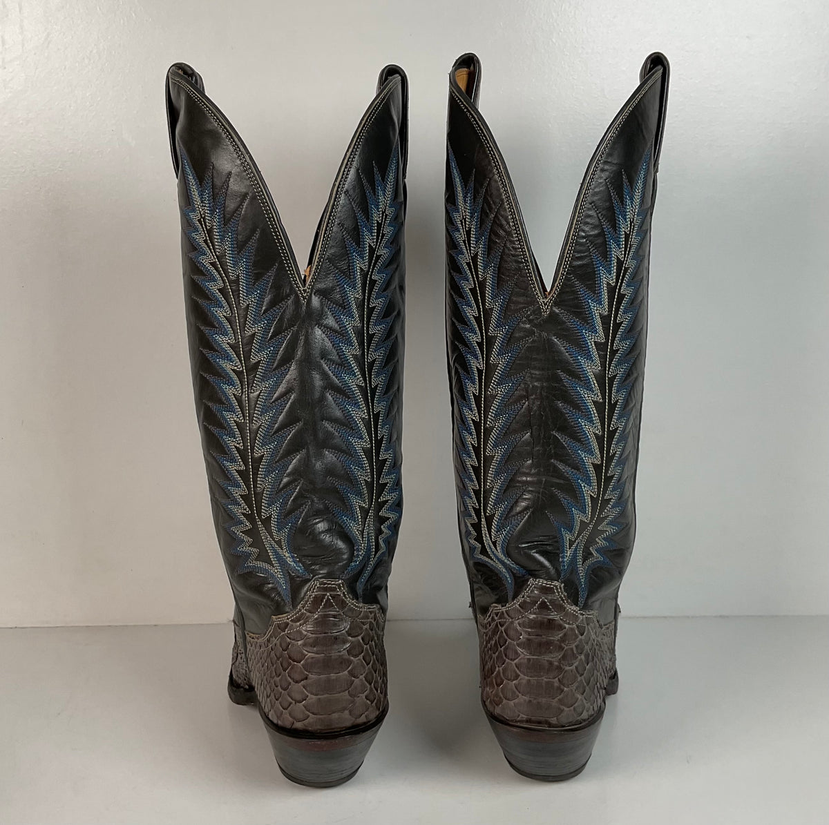 Vintage Tony Lama Gold Label Cowgirl Boots | Python | Men’s 4.5 | Women’s 5.5