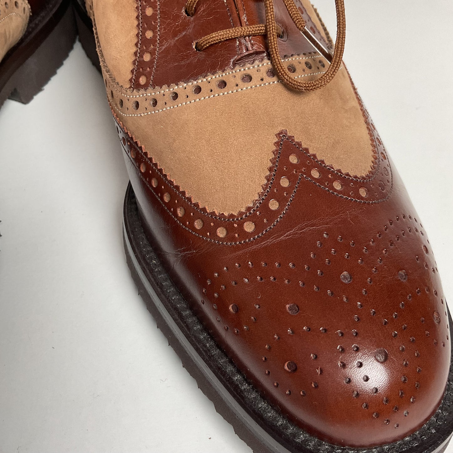 Mezlan Specator Derby Shoes 10 M Vibram Gumlite