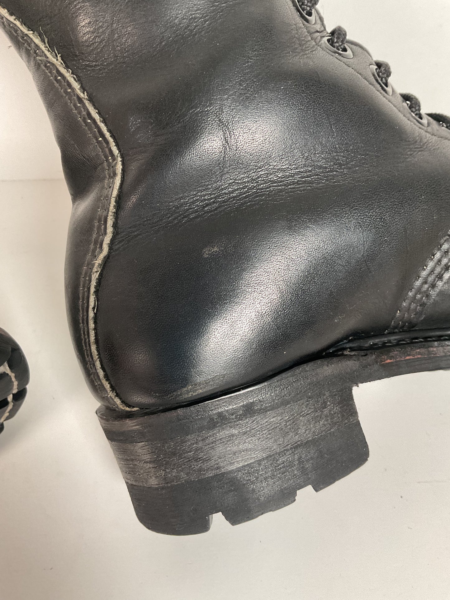 Vintage Carolina Sub Zero Leather Boots 7.5 E Steel Toe Insulated Logger USA