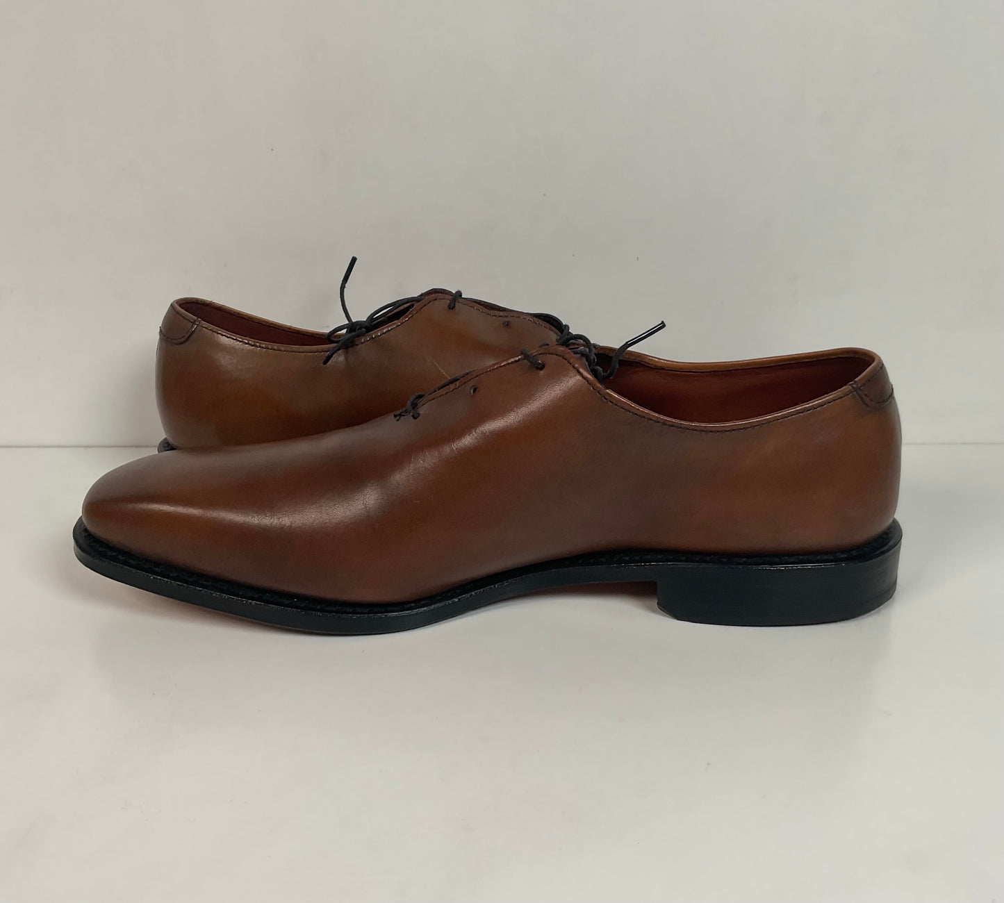 Allen Edmonds Bourbon Hanover Oxford Shoes 9.5 D Whole Cut
