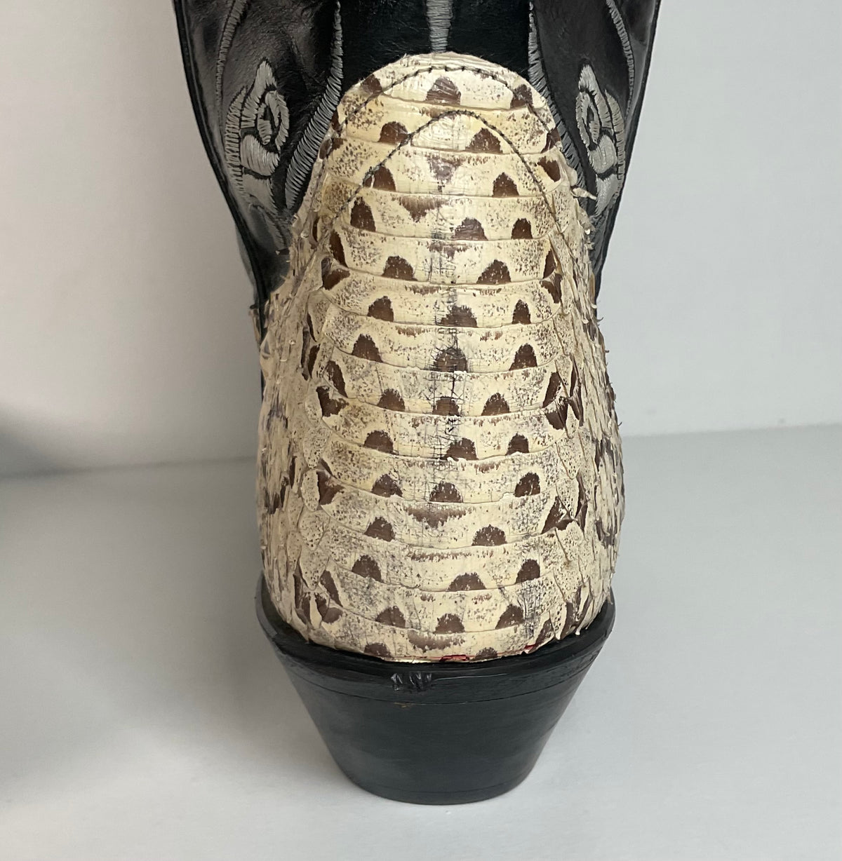 Vintage Code West Viper Snakeskin Cowgirl Boots | Exotic | Women’s 9 M