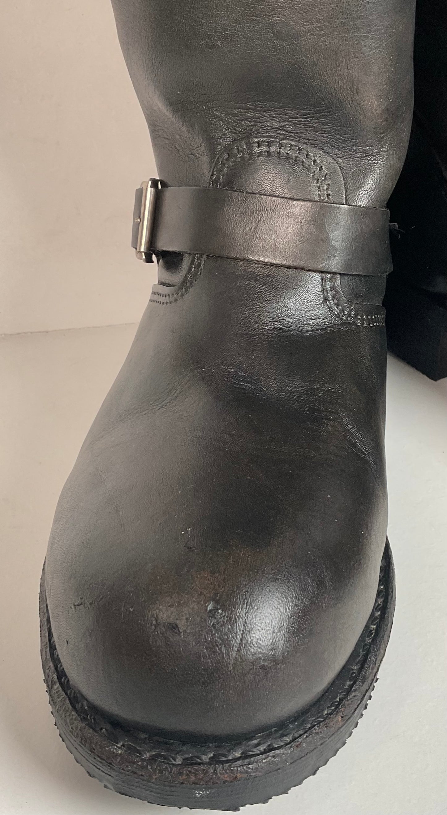 Vintage Harley Davidson Tall Motorcycle Boots Men’s 11 Engineer USA Made