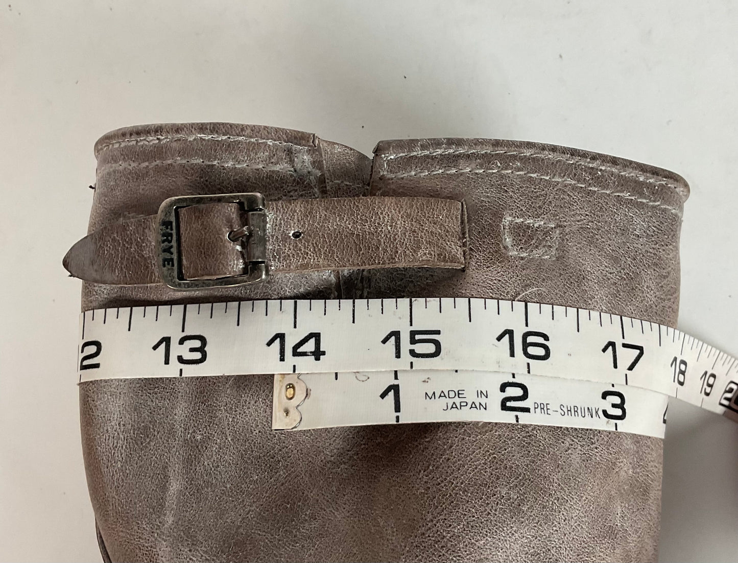 Frye Women’s Vera Slouch Boots 8 B Harness Style Retired Grey