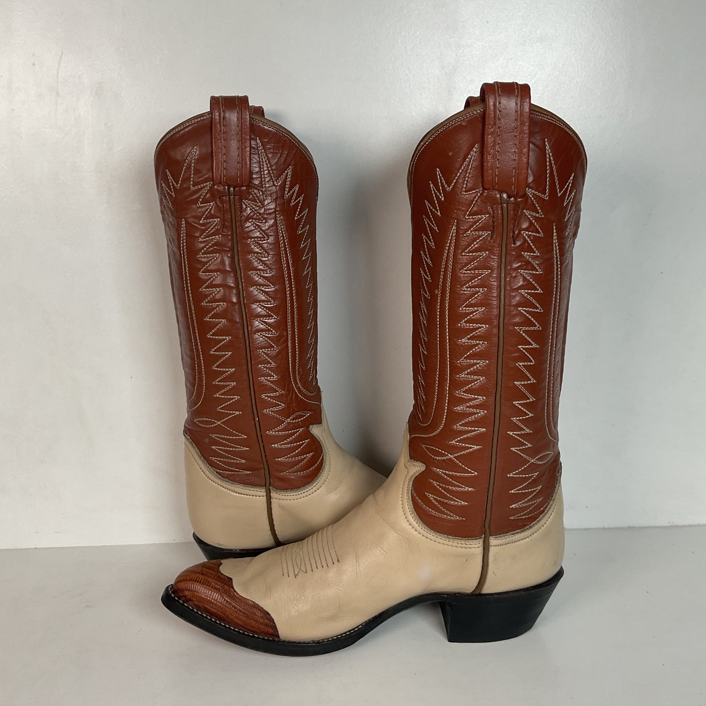 Vintage Tony Lama Urban Cowgirl Boots Men’s 6.5 | Women’s 7.5 Gold Label
