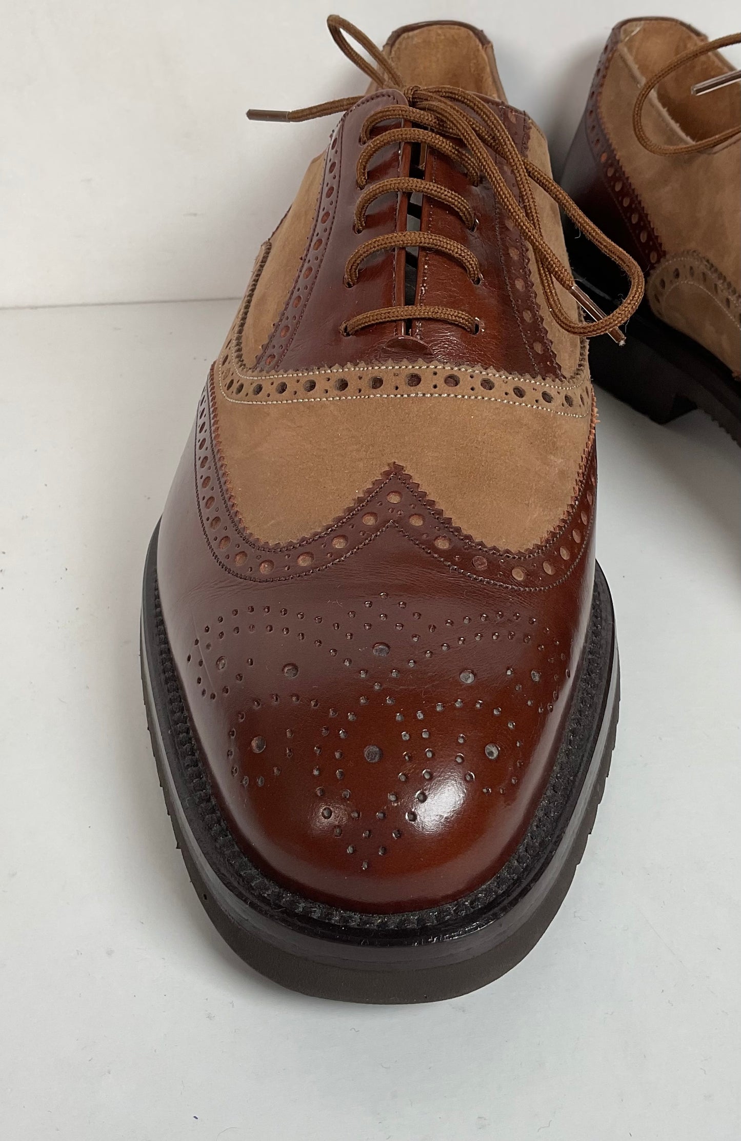 Mezlan Specator Derby Shoes 10 M Vibram Gumlite