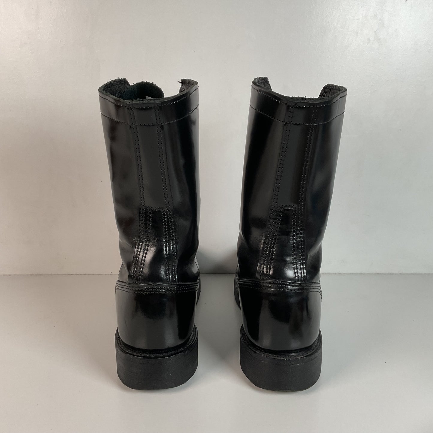 Corcoran Paratrooper Jump Boots 85 EE Cap Toe Style XC1500 Glossy Patent