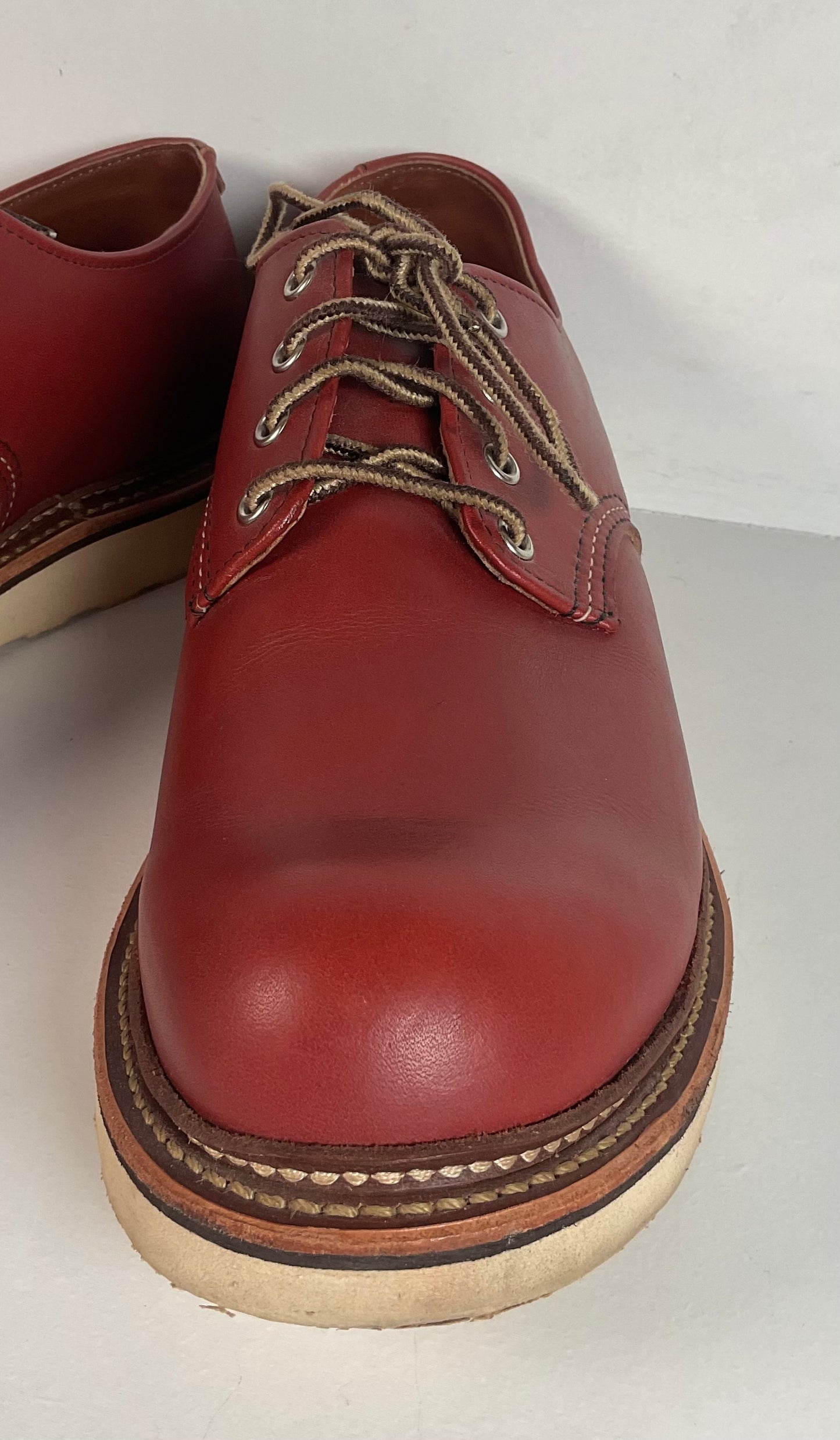 Red Wing Work Oxford Shoes 13 D USA Made Style 8001 Oro Russet