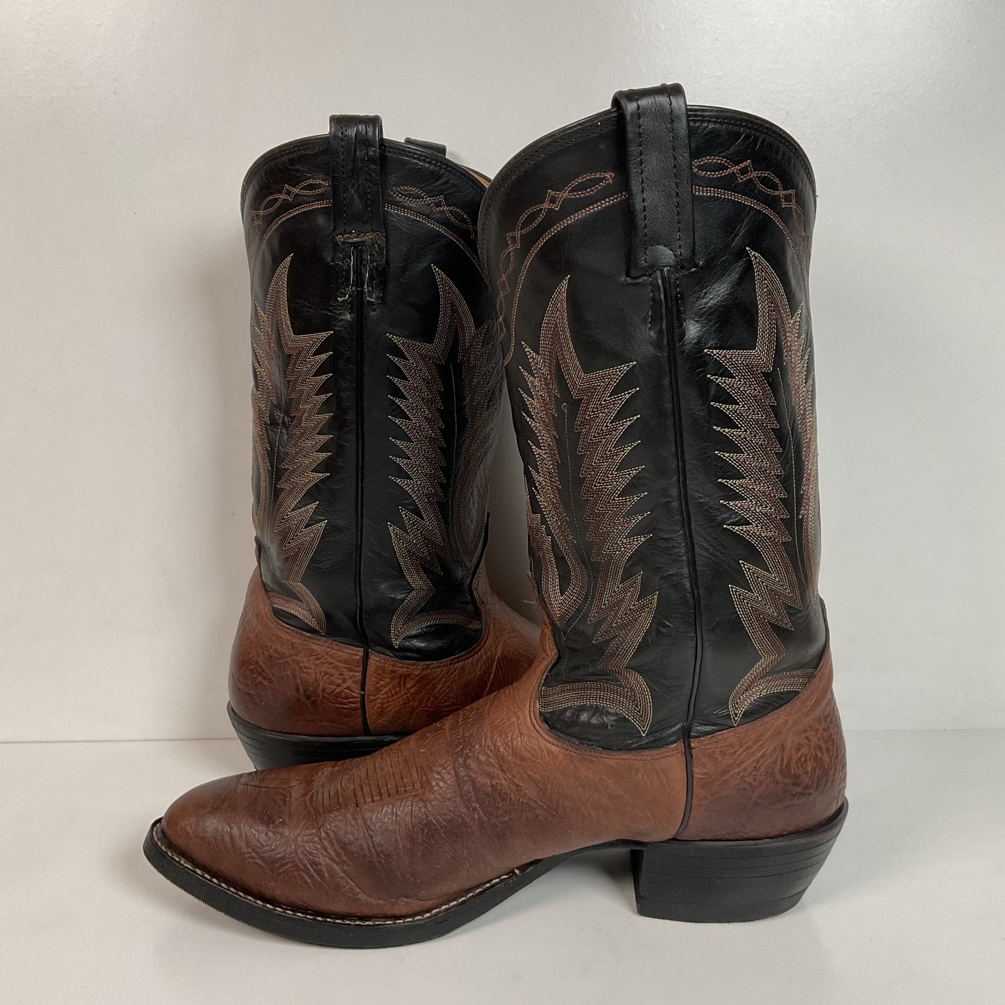 Tony Lama Goat Shoulder Cowboy Boots 14.5 A Hybrid Sole USA Made