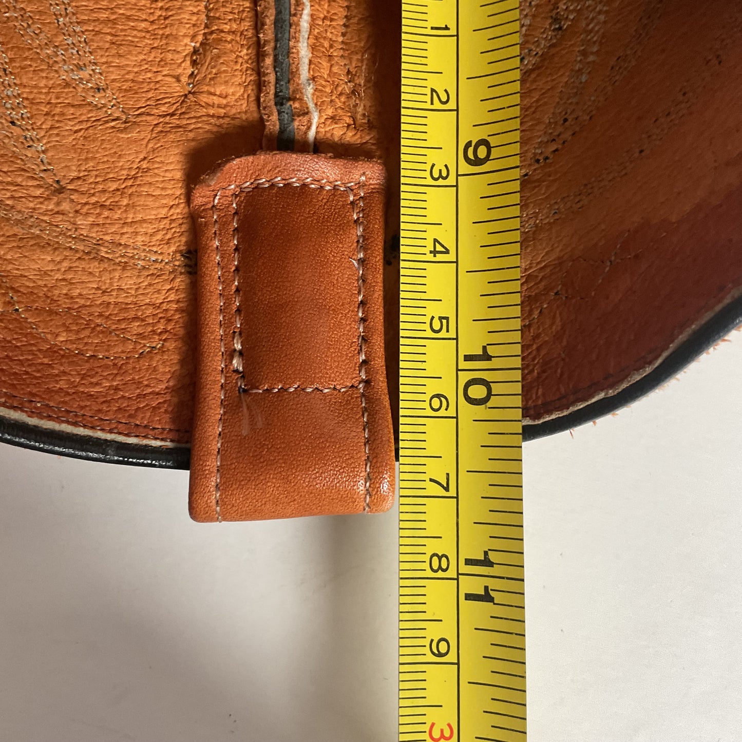 Lucchese 1883 Leather Cowgirl Boots 6.5 B Stitched Rust Brown