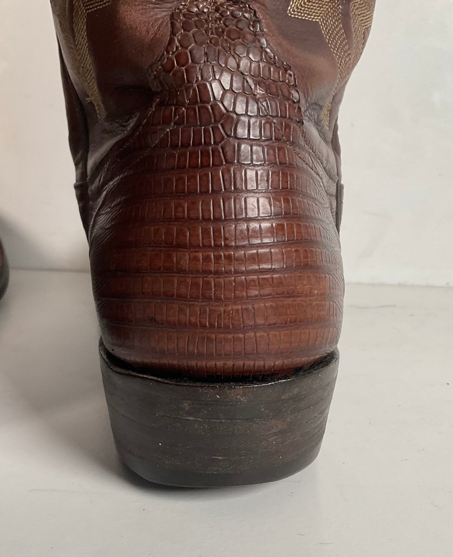 Vintage Rios Of Mercedes Lizard Teju 9.5 D USA Made