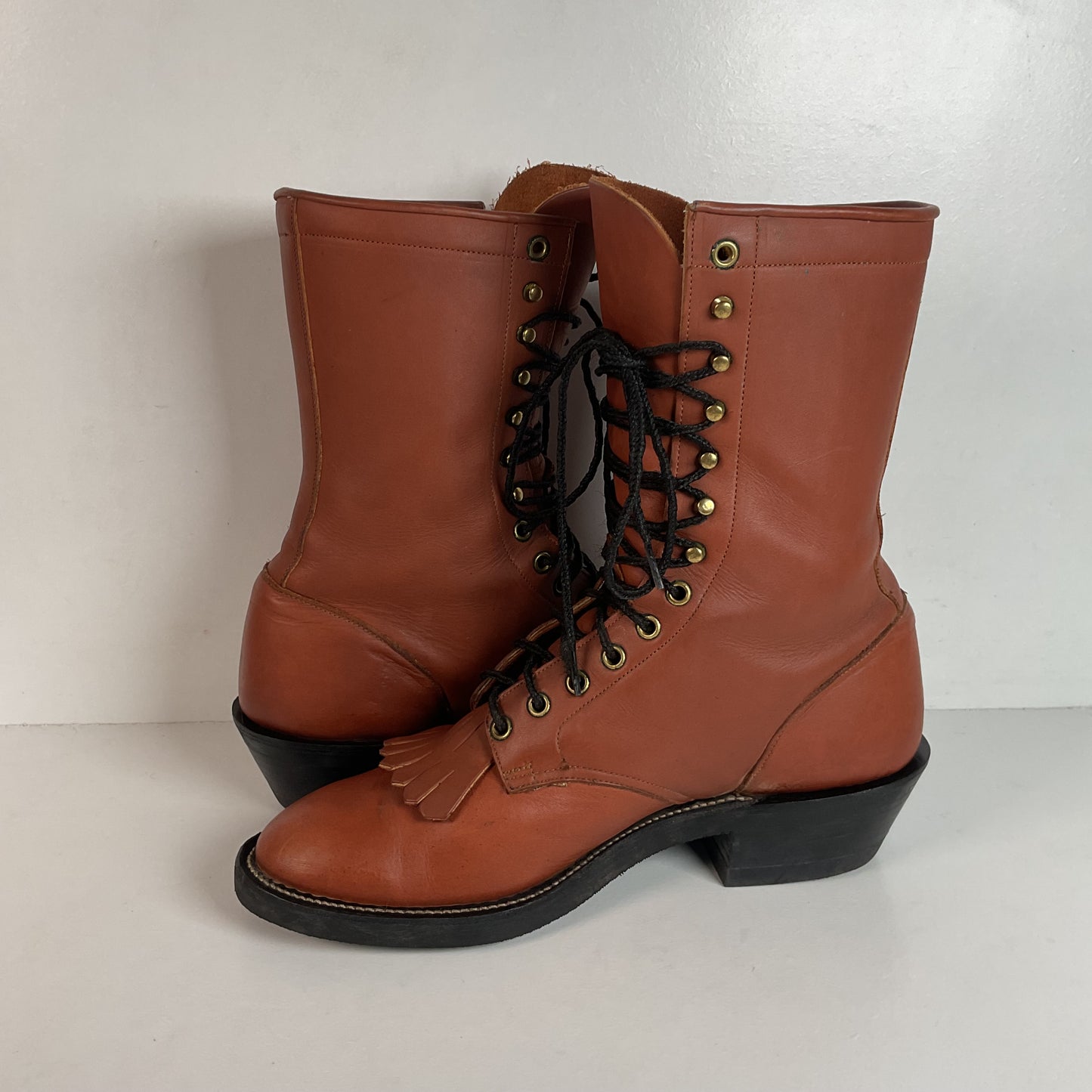 Vintage Men’s Western Packer Boots 10.5 B (Narrow) USA Made