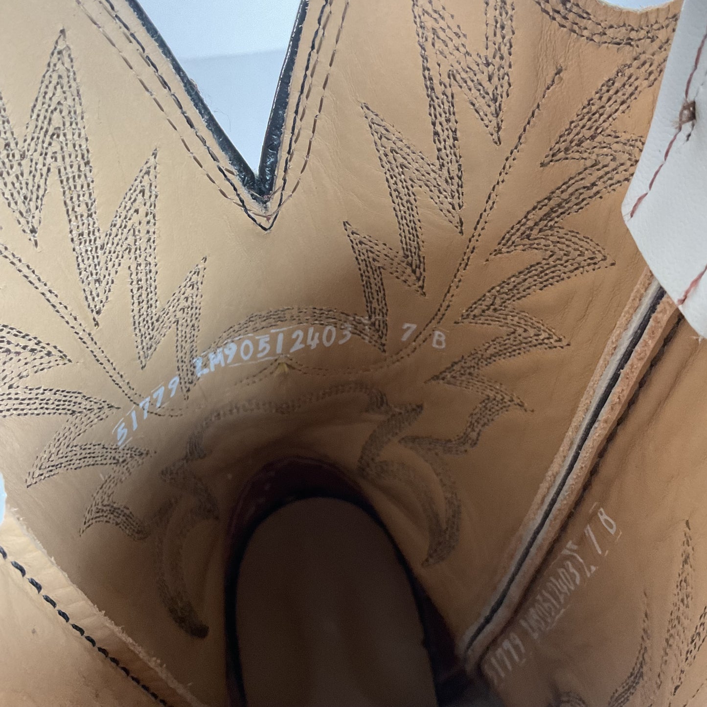 Larry Mahan Cowgirl Roper Boots 7 B Punchy Sunset Renegade