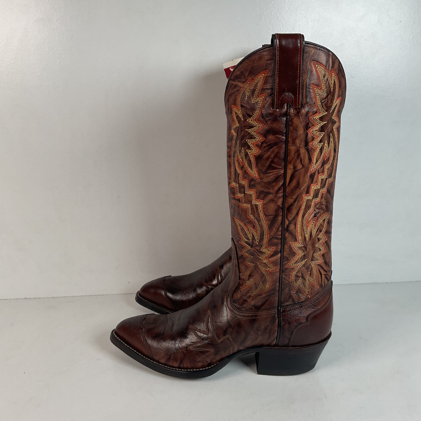 Texas Imperial Wingtip Cowboy Boots | USA Made | Men’s 6.5 | Women’s 7.5